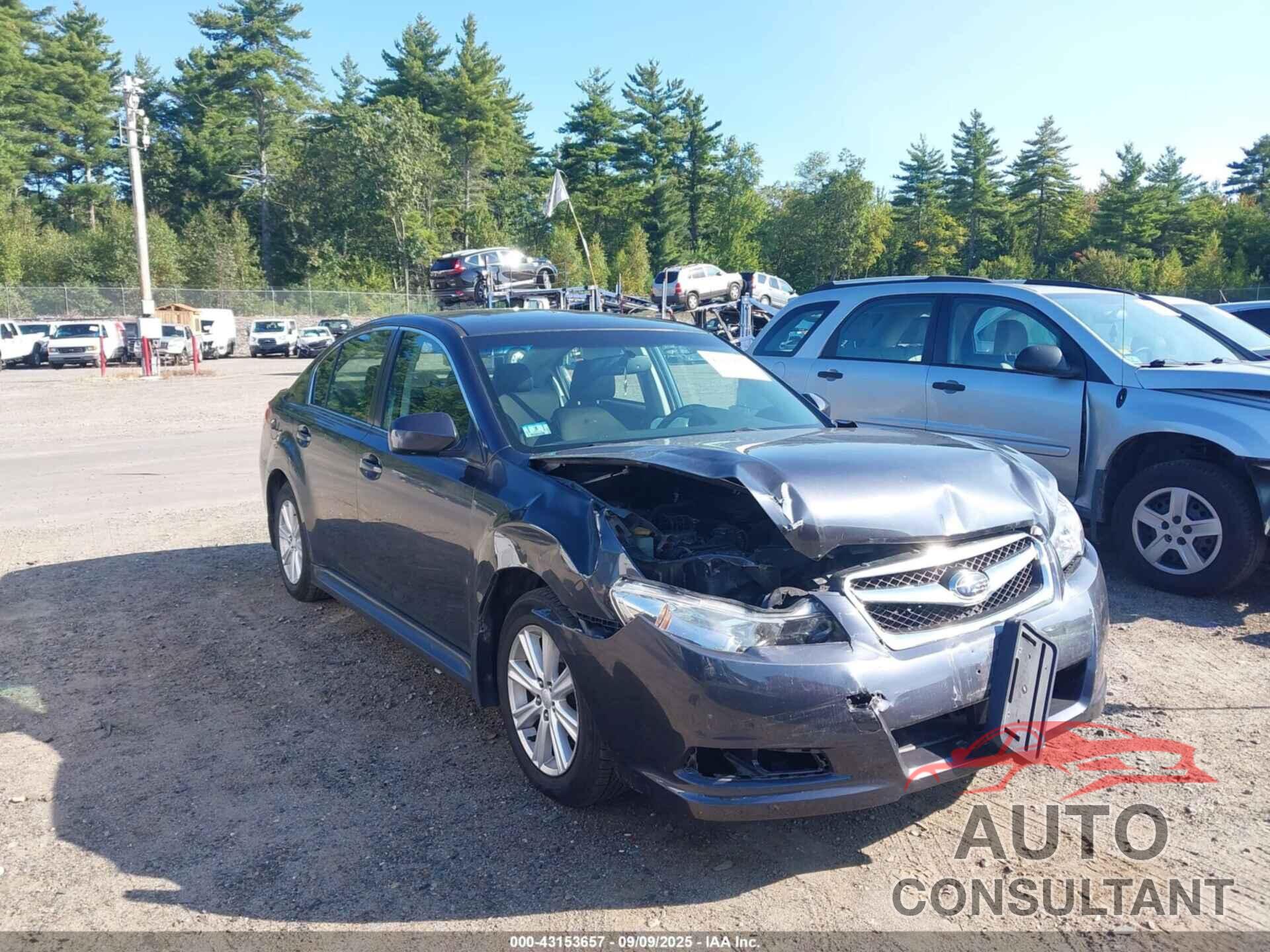 SUBARU LEGACY 2012 - 4S3BMBC68C3014417