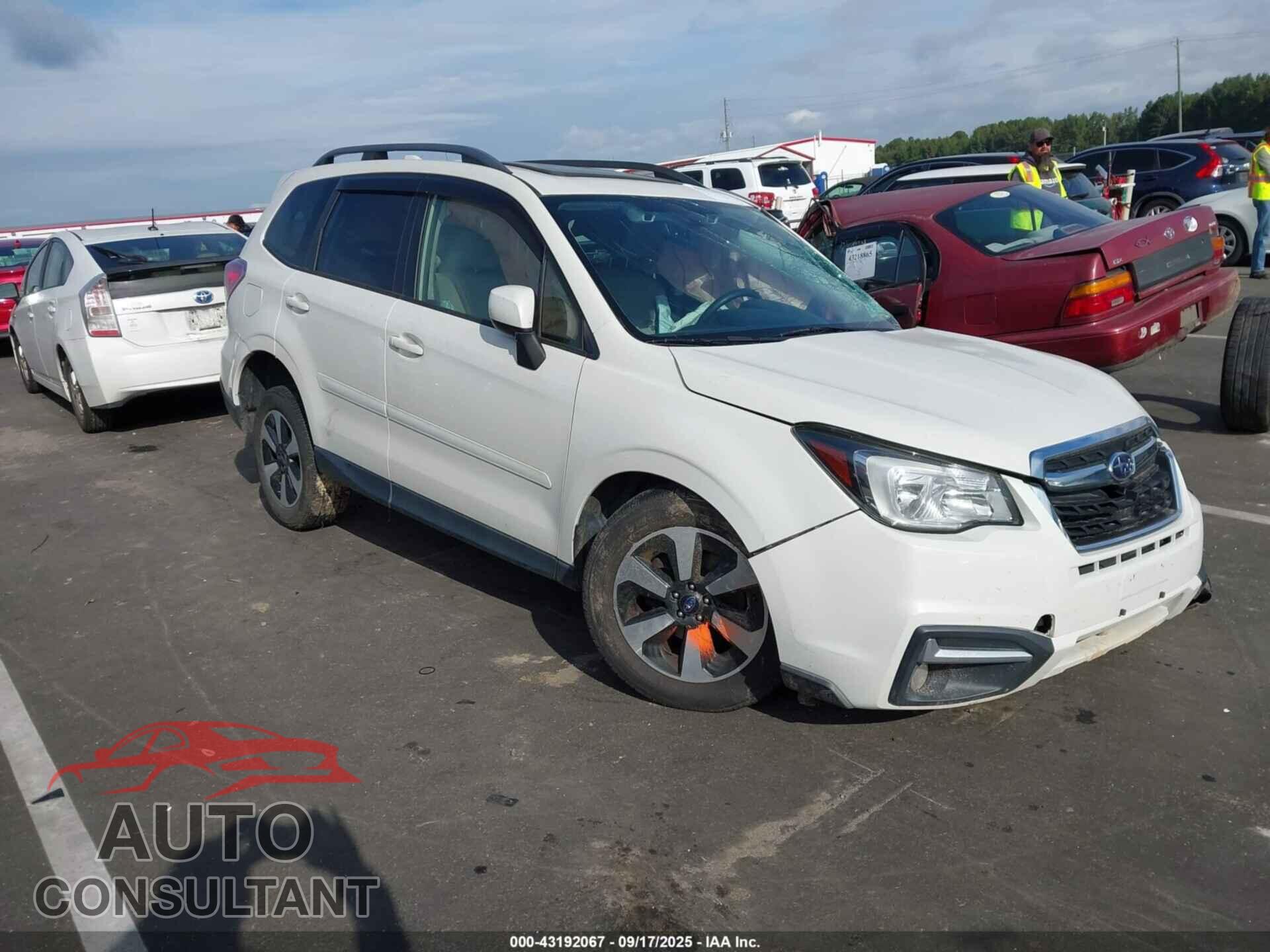 SUBARU FORESTER 2018 - JF2SJAGC2JH510981