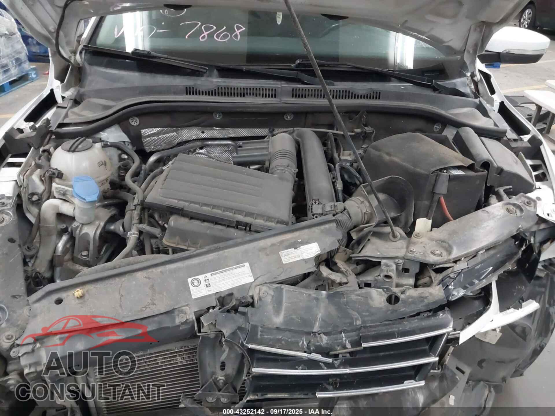 VOLKSWAGEN JETTA 2017 - 3VWDB7AJ7HM217868