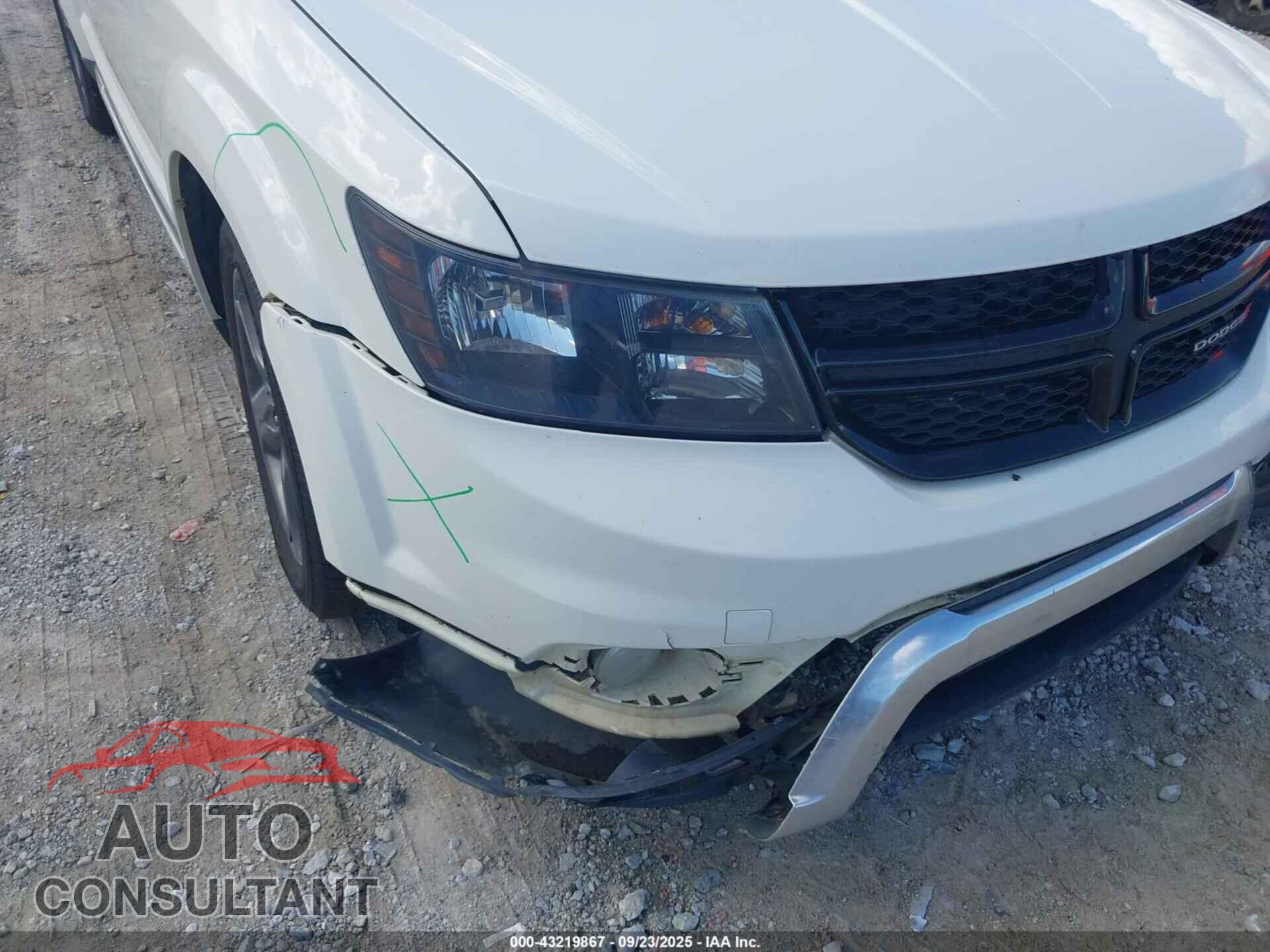 DODGE JOURNEY 2015 - 3C4PDDGG8FT512436