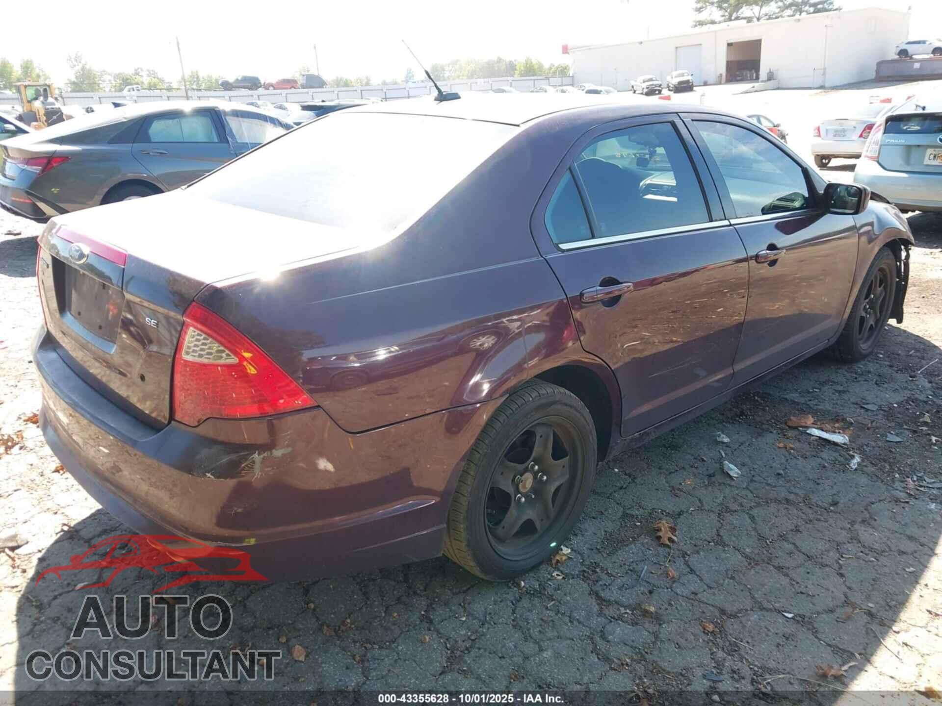 FORD FUSION 2011 - 3FAHP0HA5BR237698