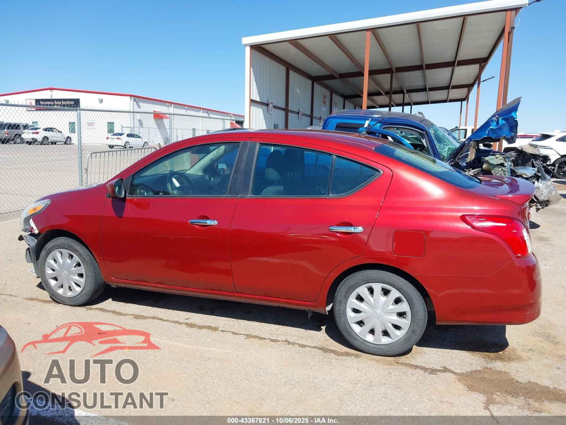 NISSAN VERSA 2016 - 3N1CN7AP2GL901258