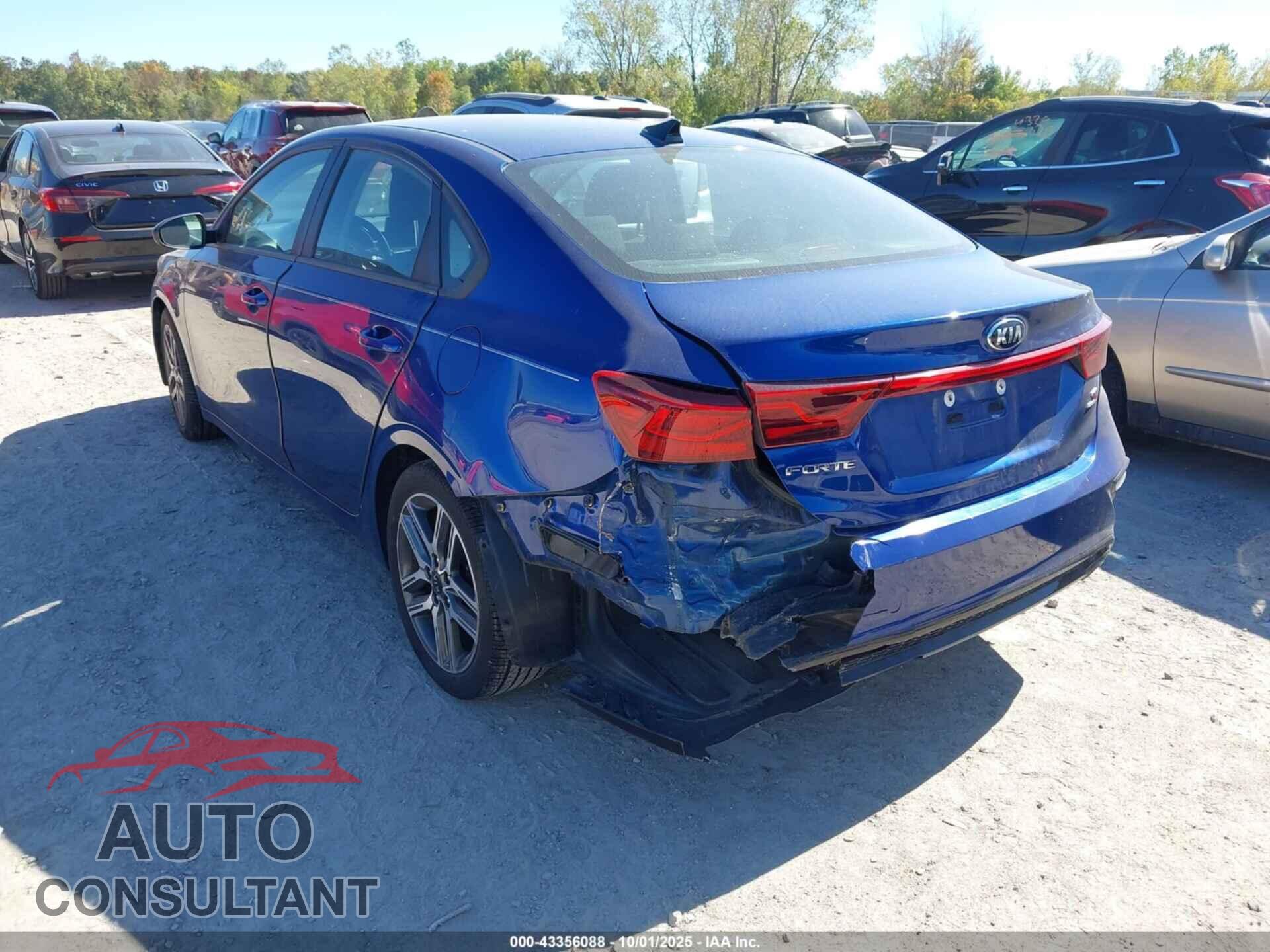 KIA FORTE 2019 - 3KPF34AD2KE132603