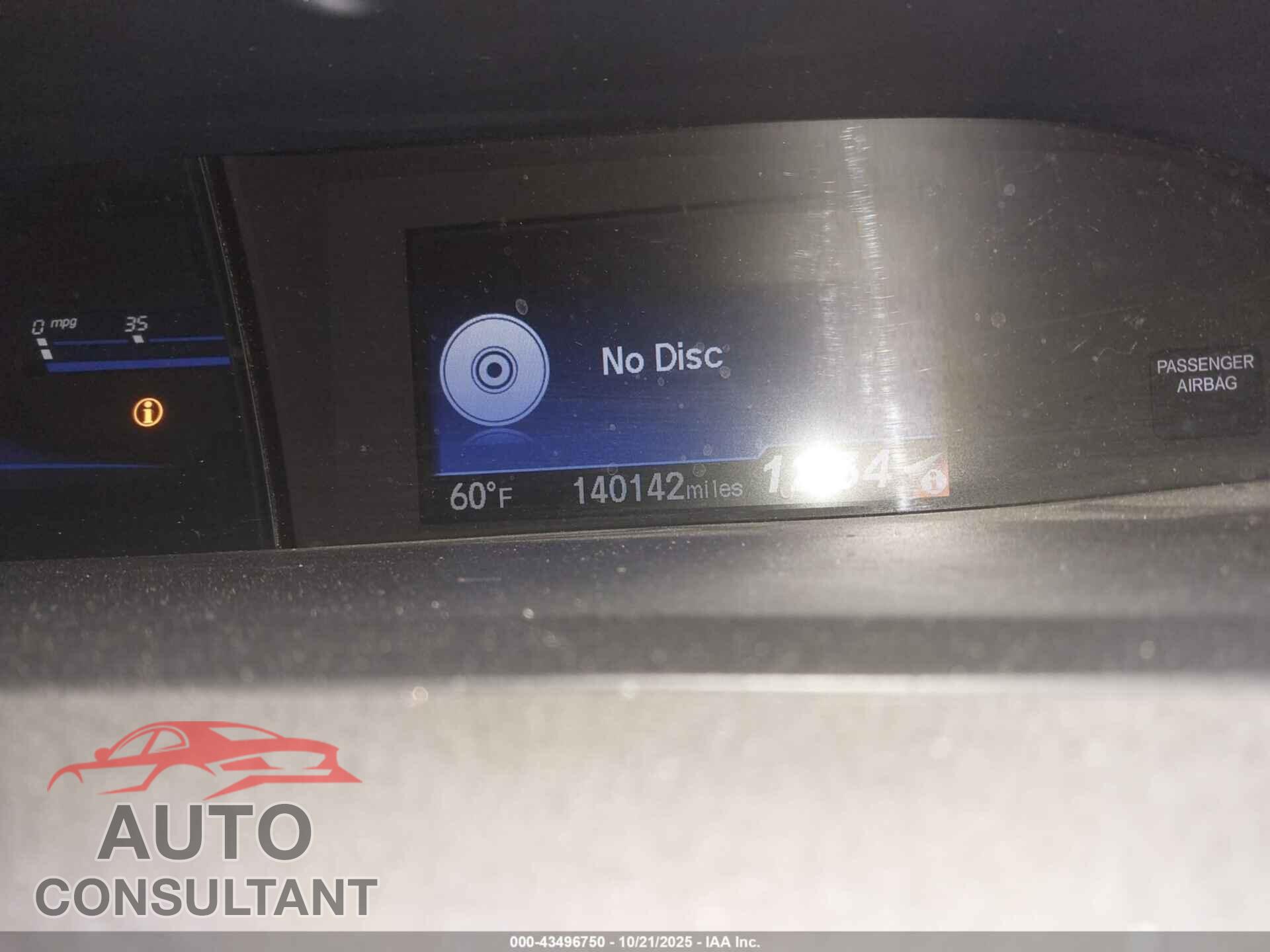 HONDA CIVIC 2012 - 2HGFB2F97CH548651