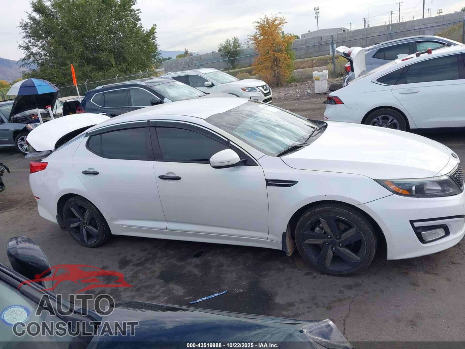 KIA OPTIMA 2015 - KNAGM4A78F5547631