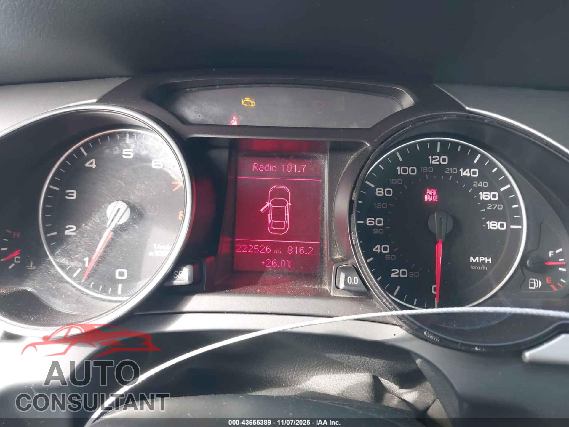 AUDI A5 2010 - WAURFAFR2AA078743