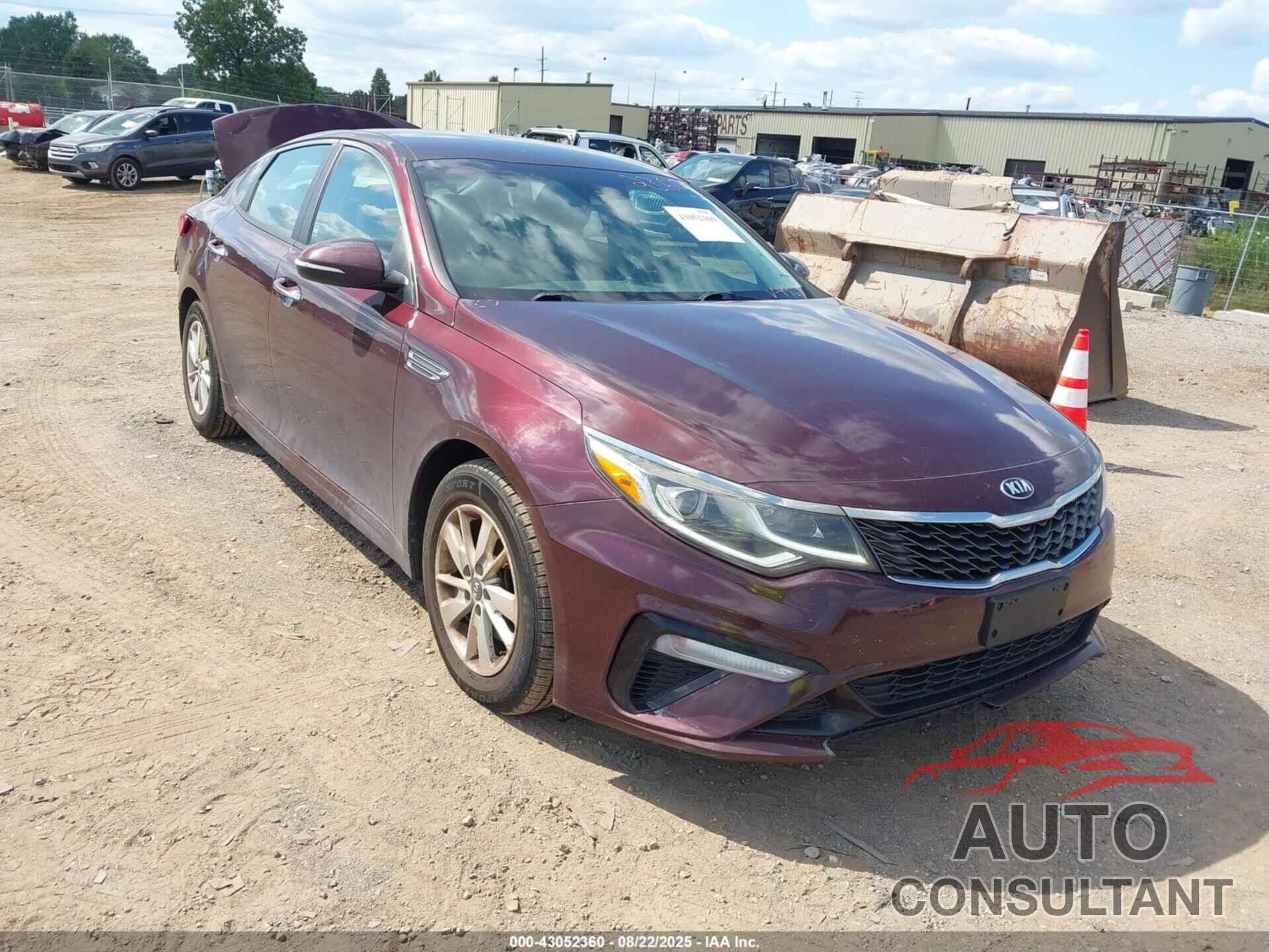 KIA OPTIMA 2019 - 5XXGT4L3XKG284967