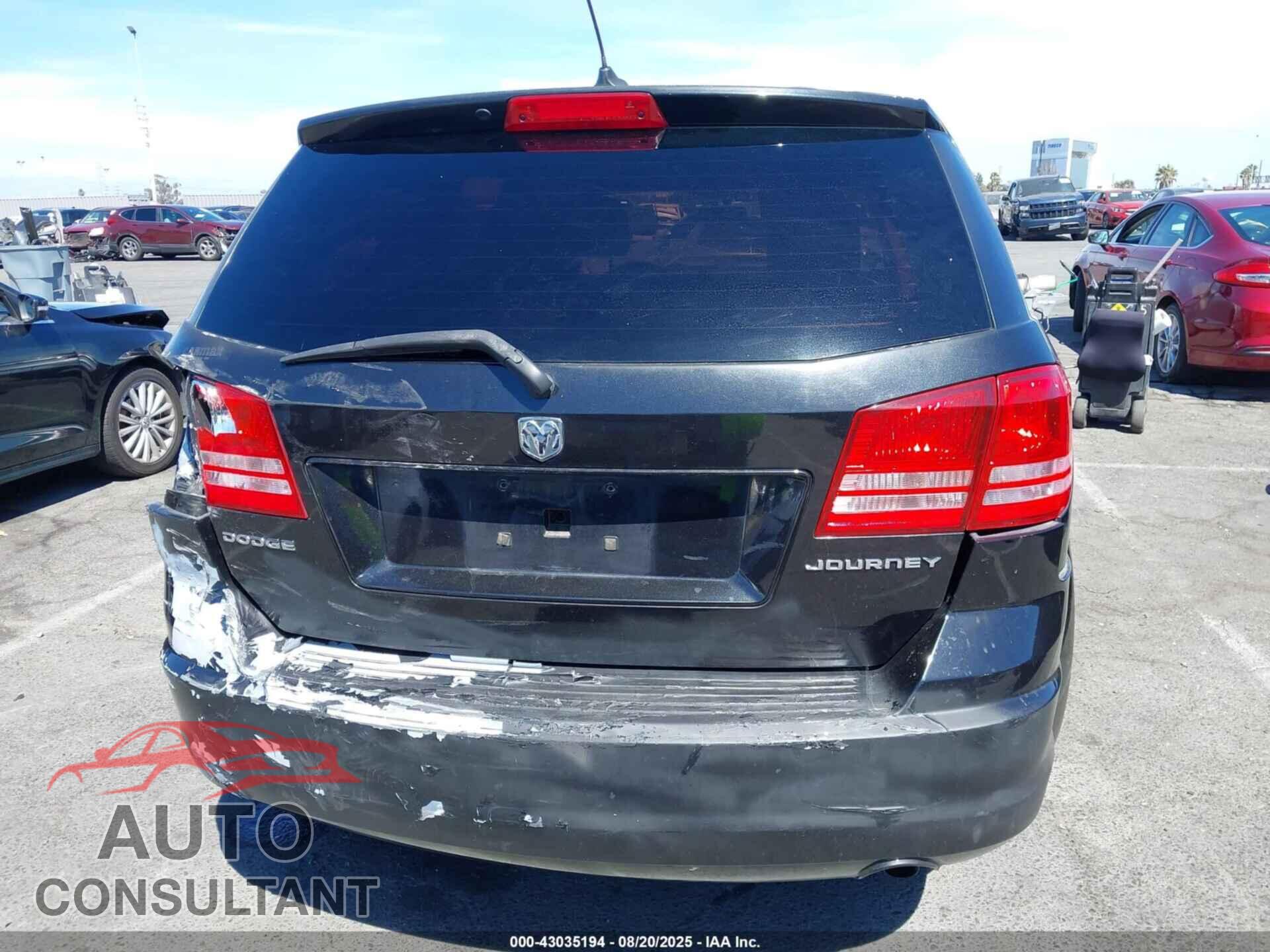 DODGE JOURNEY 2010 - 3D4PG4FB2AT207958