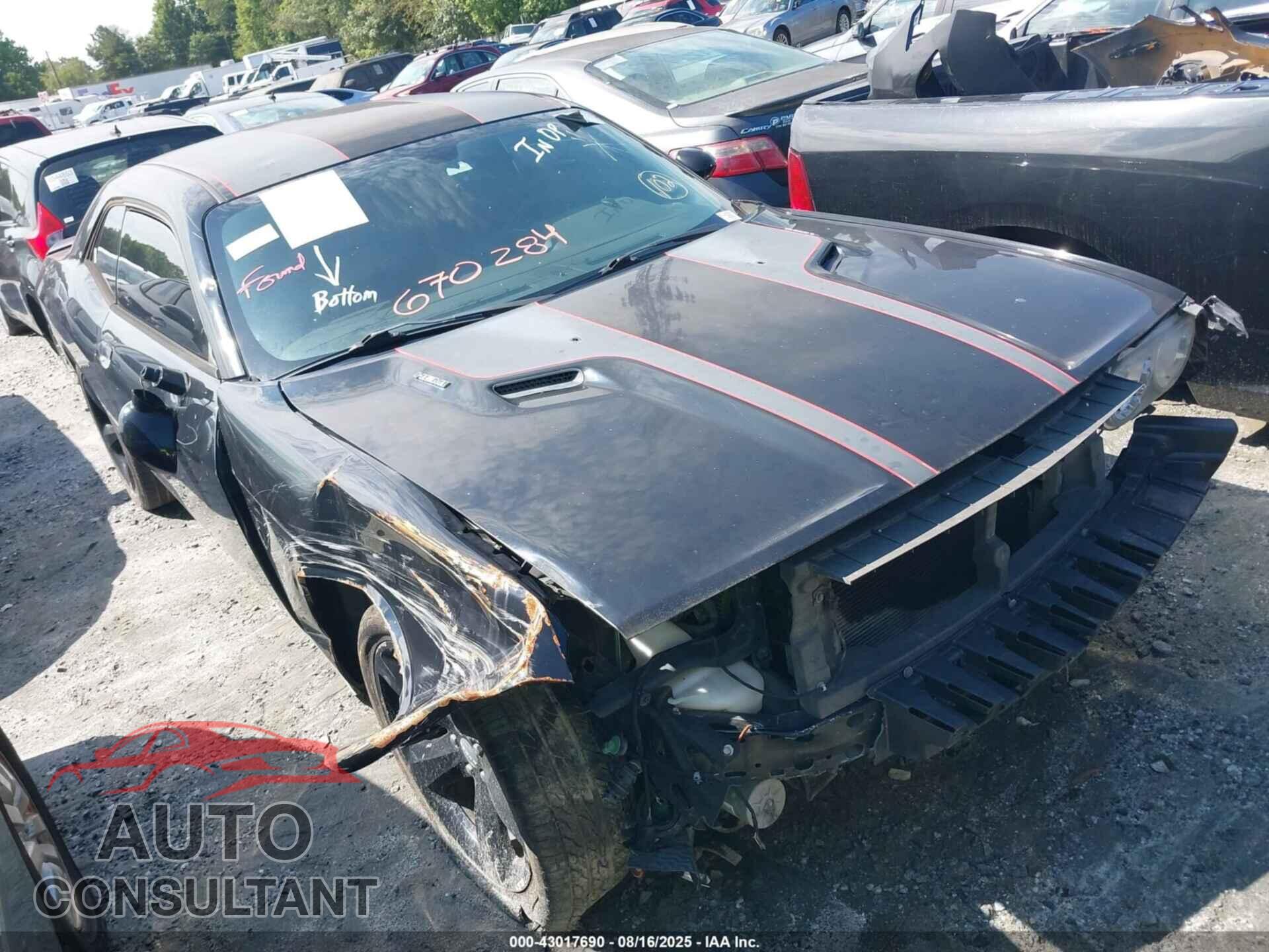 DODGE CHALLENGER 2013 - 2C3CDYBT5DH670284