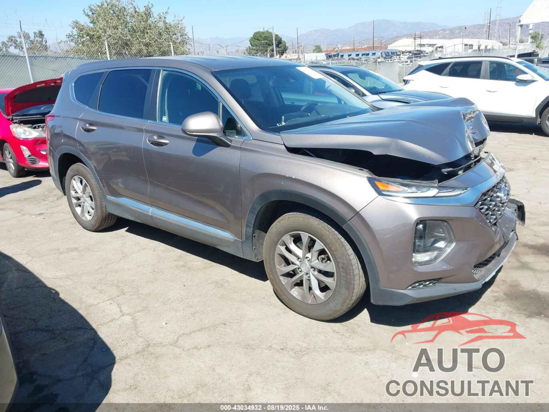 HYUNDAI SANTA FE 2019 - 5NMS2CAD7KH012770