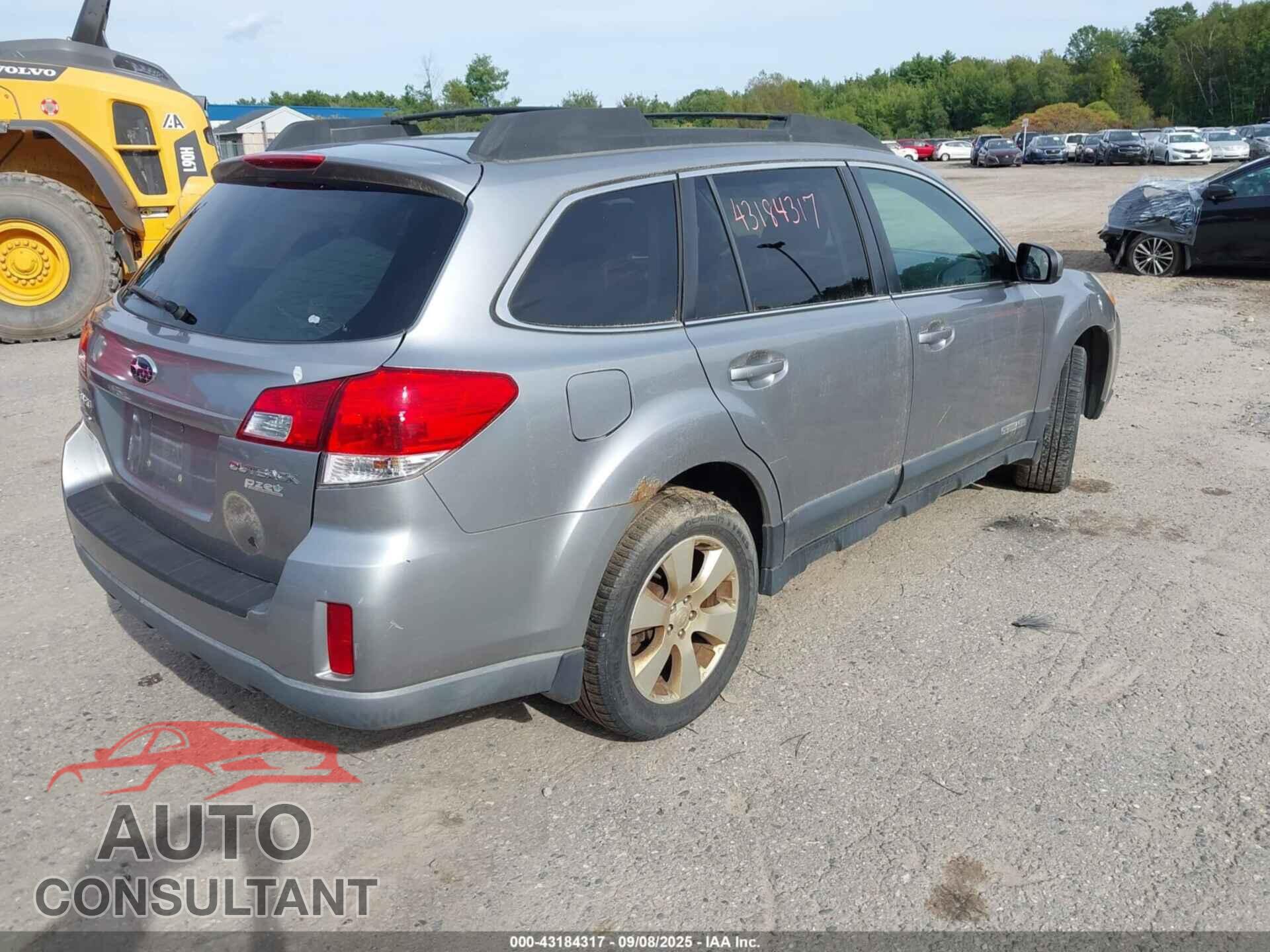 SUBARU OUTBACK 2010 - 4S4BRBHC3A3379144