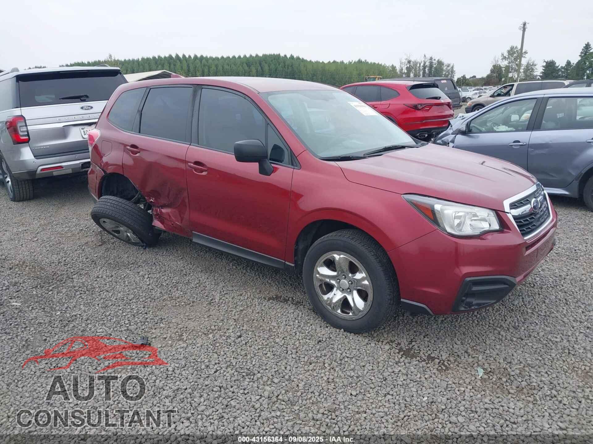 SUBARU FORESTER 2017 - JF2SJAAC3HG517205