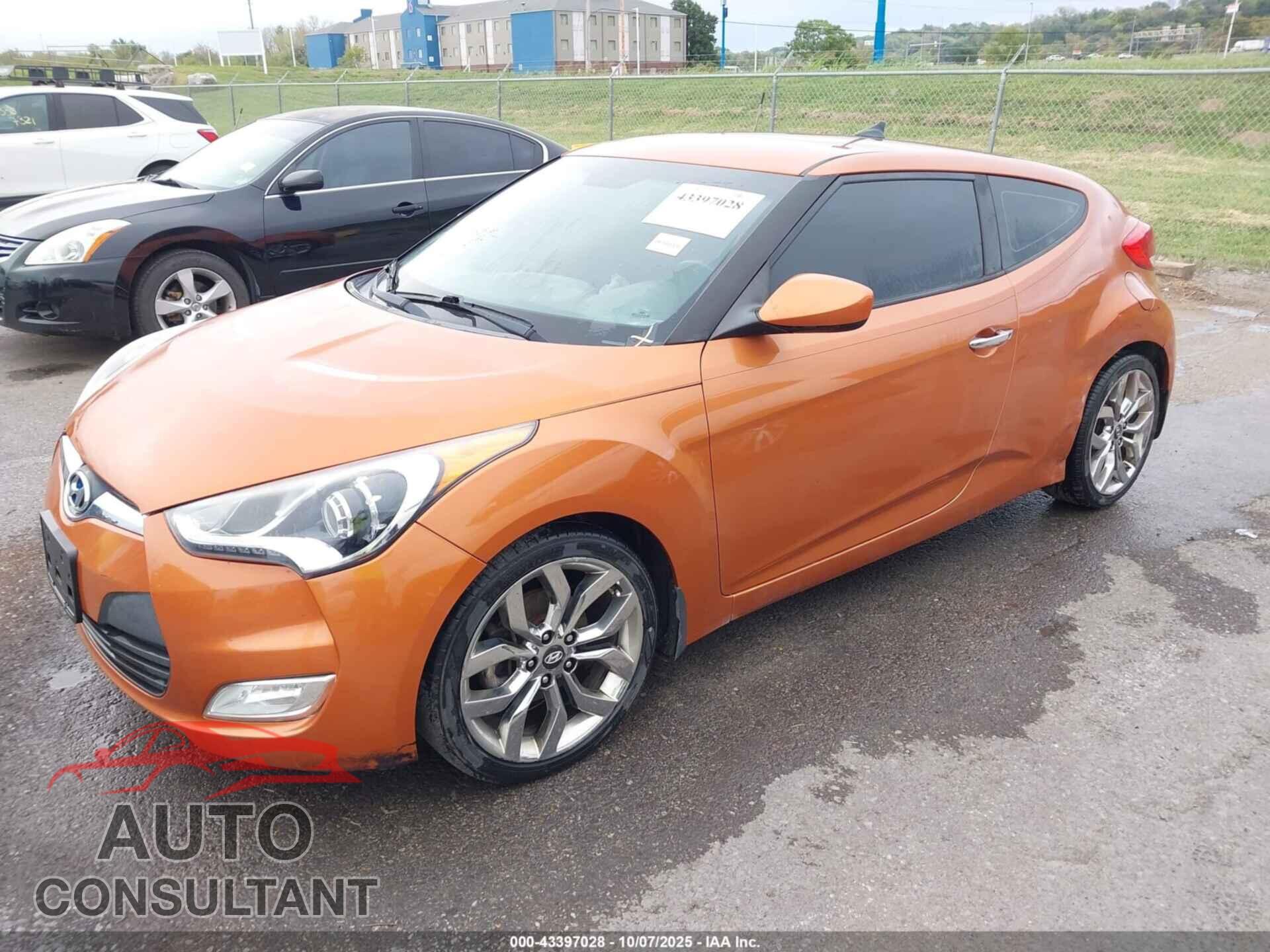 HYUNDAI VELOSTER 2015 - KMHTC6AD0FU219448