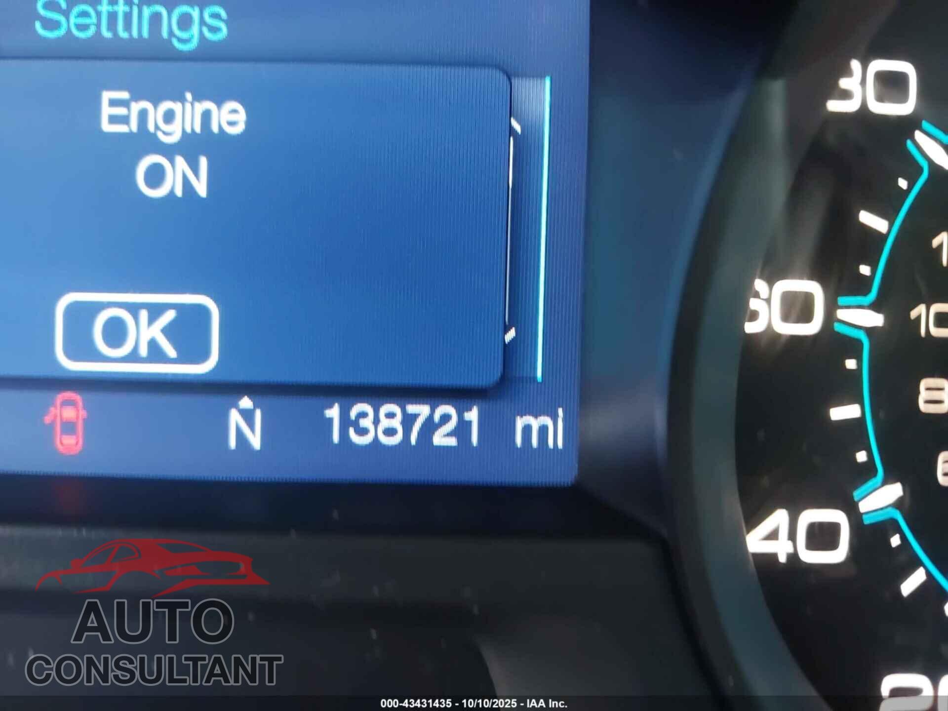 FORD EXPLORER 2015 - 1FM5K7B86FGA64518