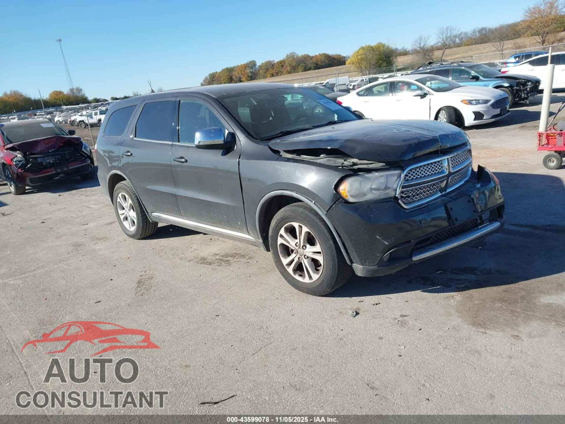 DODGE DURANGO 2011 - 1D4RE2GG6BC651886