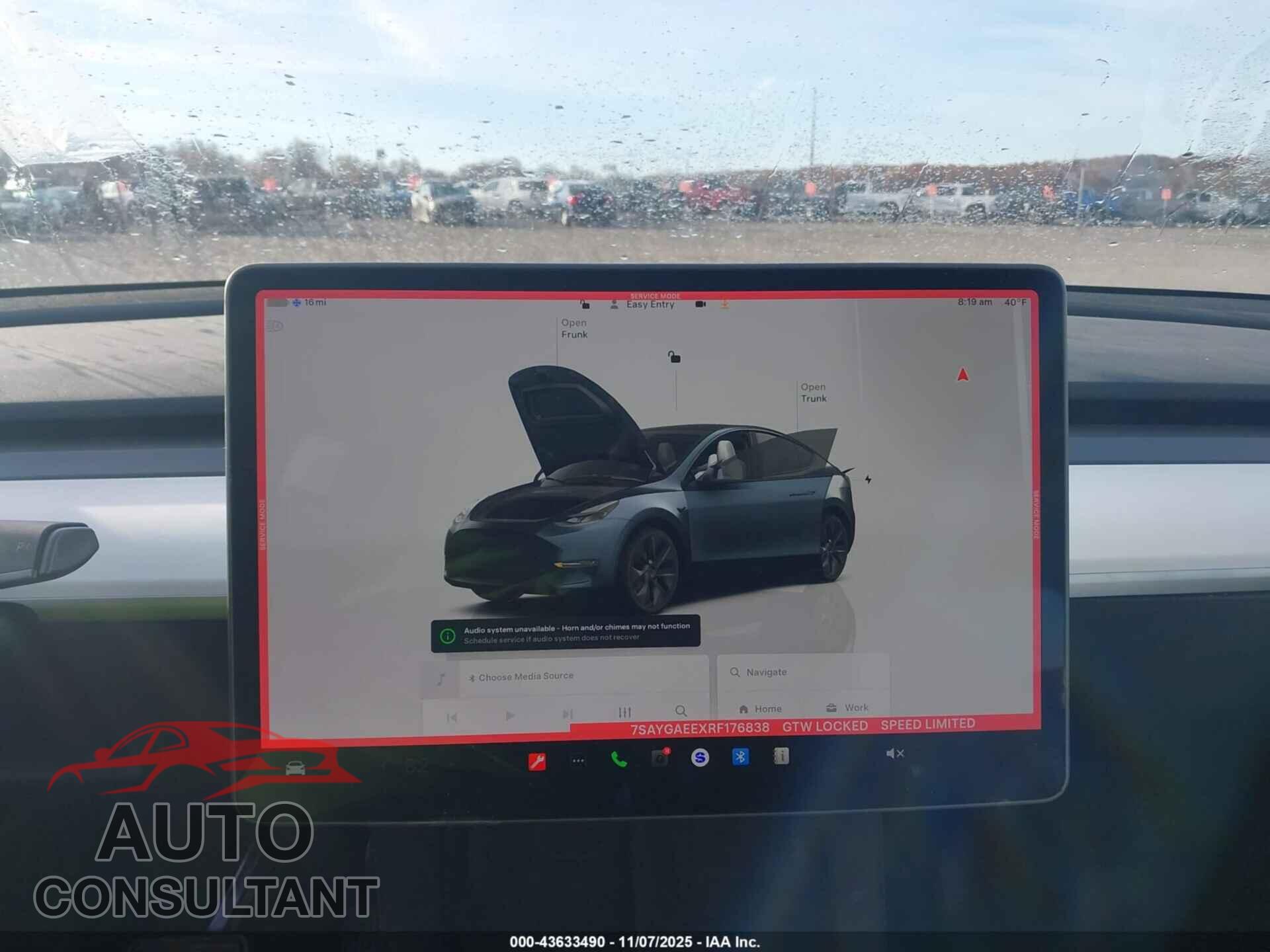 TESLA MODEL Y 2024 - 7SAYGAEEXRF176838