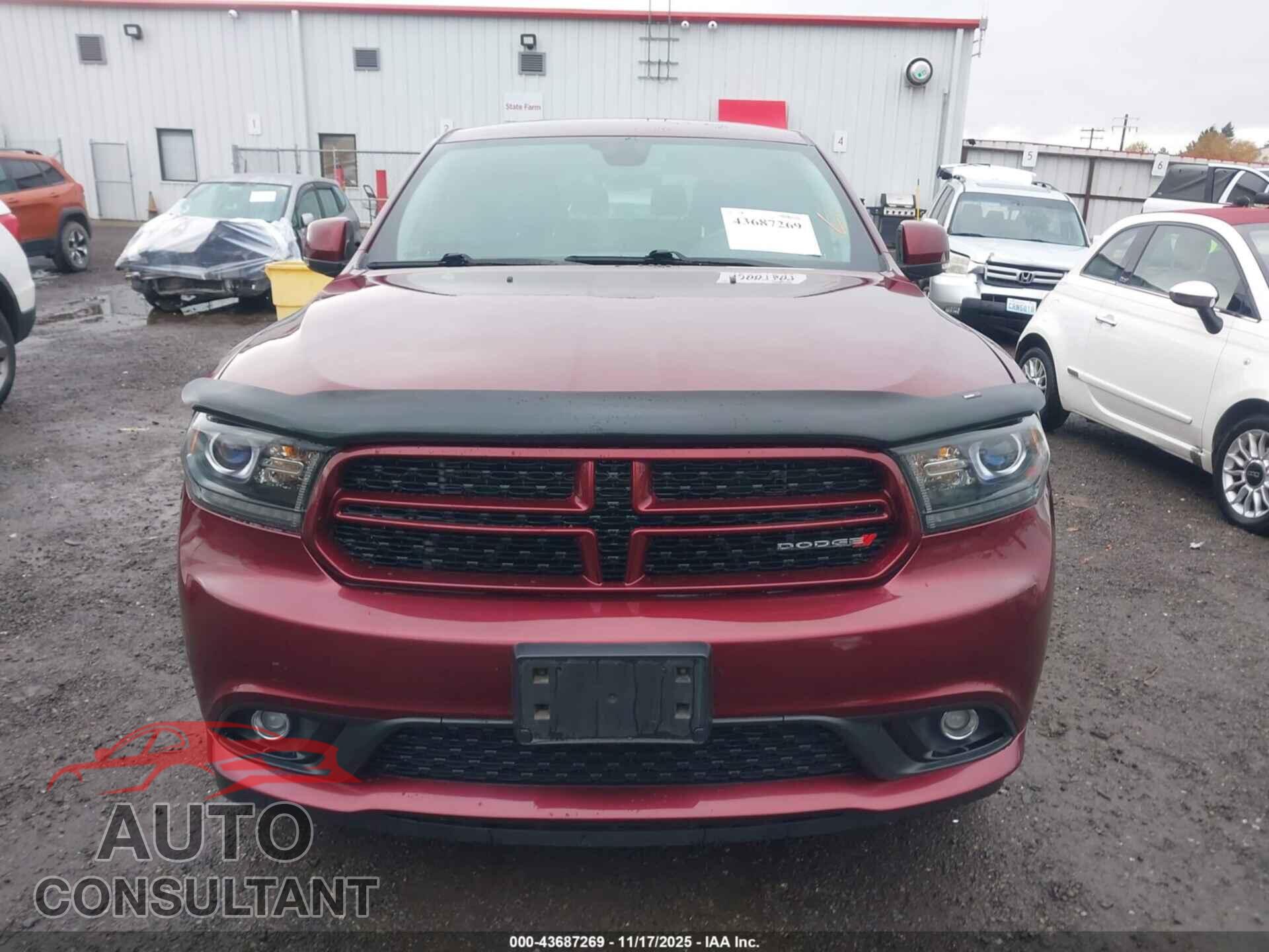 DODGE DURANGO 2017 - 1C4RDJDG9HC828051