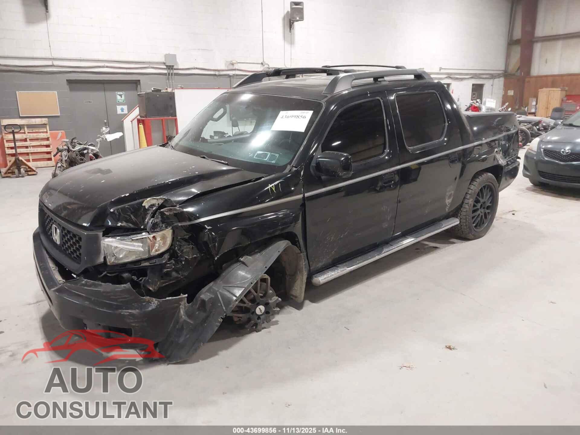 HONDA RIDGELINE 2012 - 5FPYK1F53CB458182