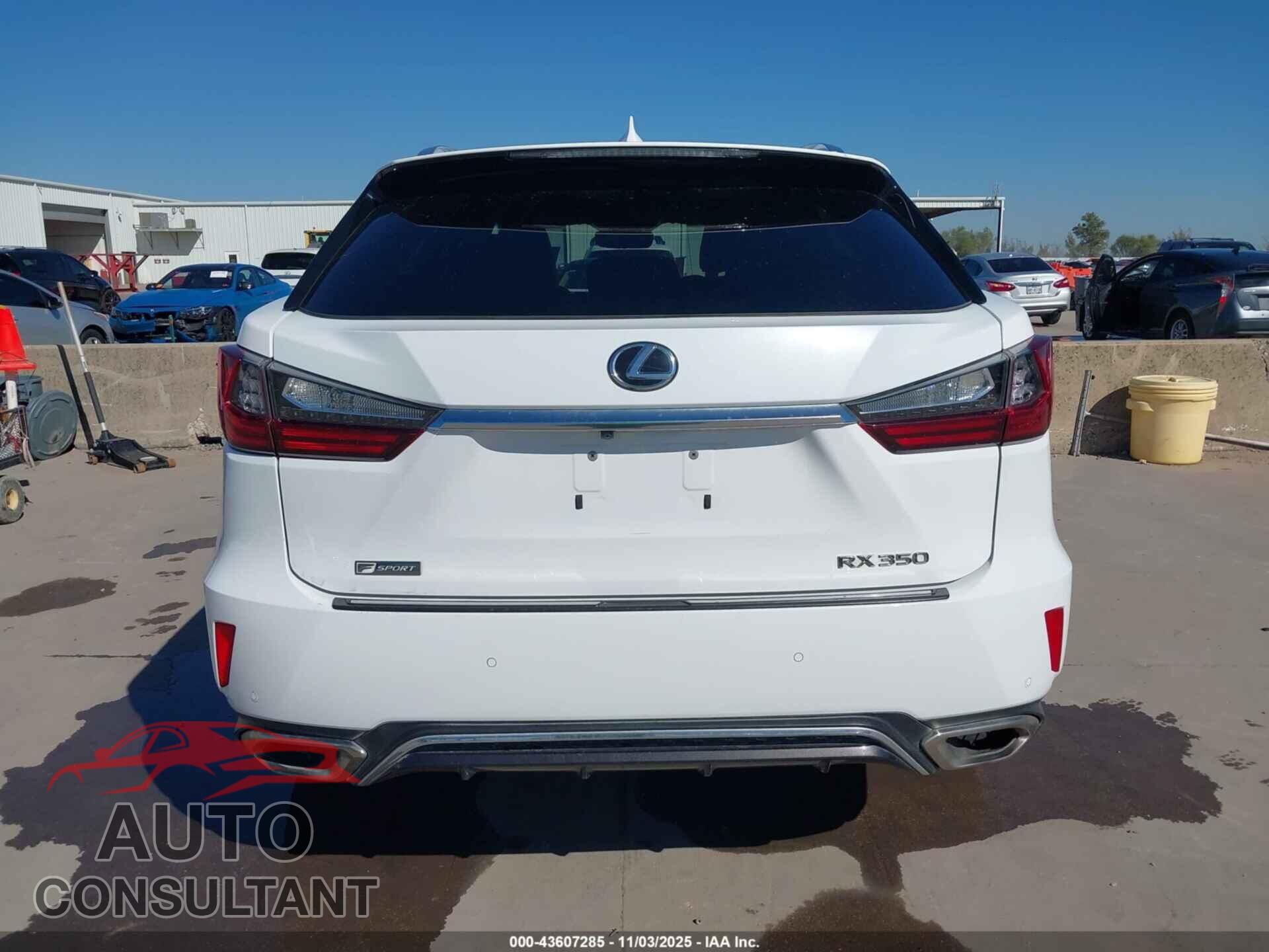 LEXUS RX 350 2017 - 2T2BZMCAXHC082519