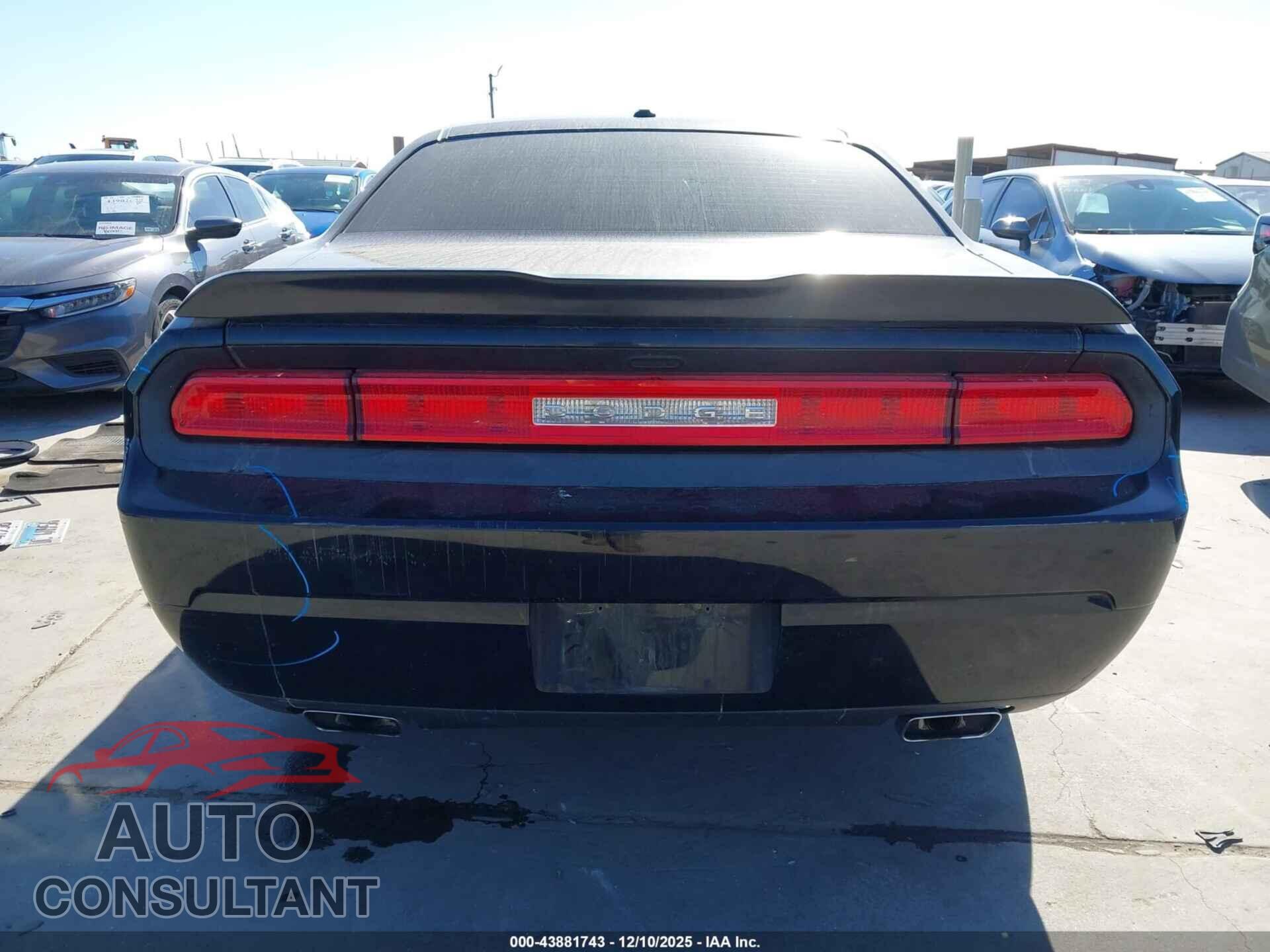 DODGE CHALLENGER 2014 - 2C3CDYAG8EH284206