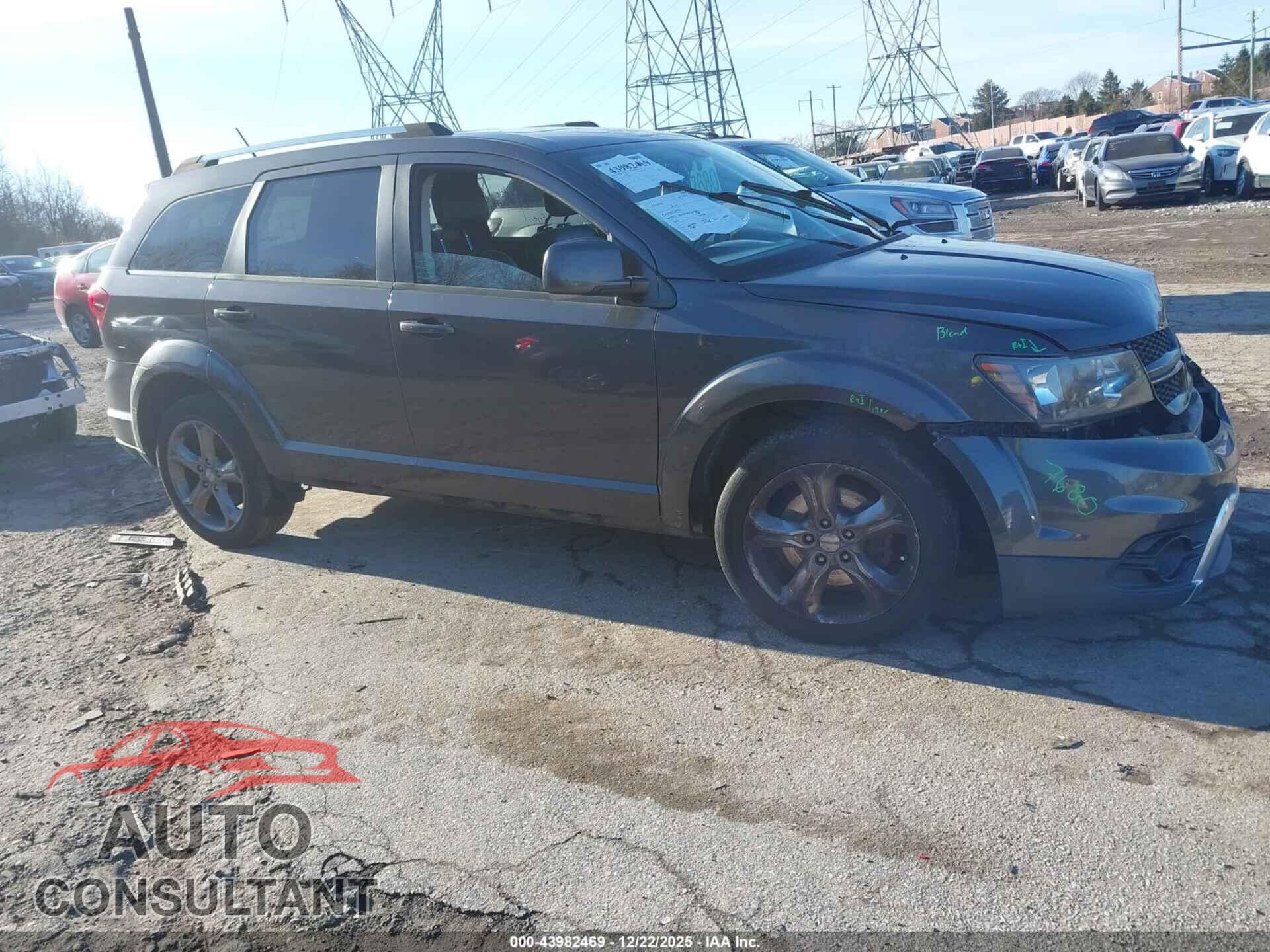 DODGE JOURNEY 2017 - 3C4PDCGG5HT617755