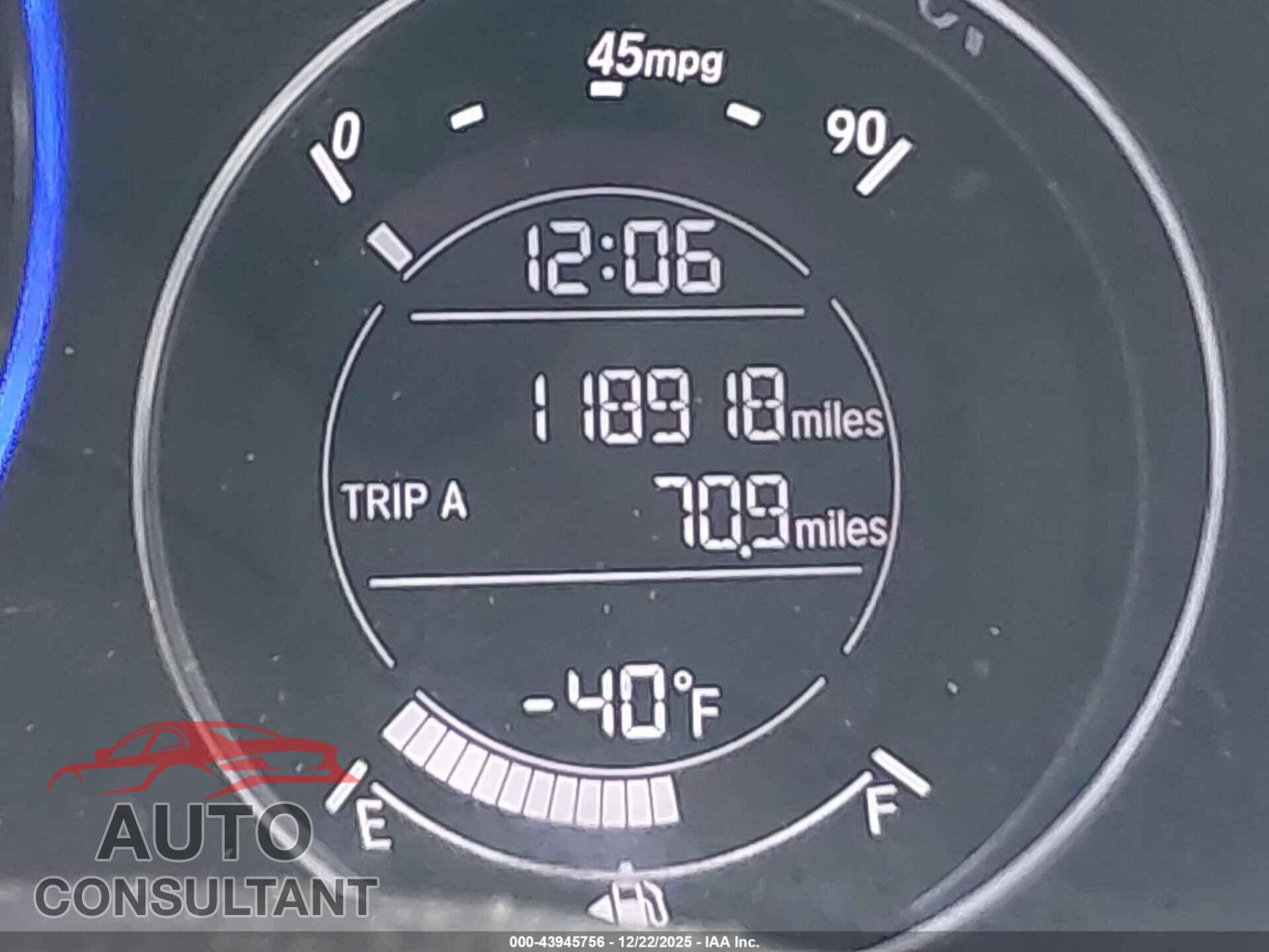 HONDA HR-V 2017 - 3CZRU5H31HM708543