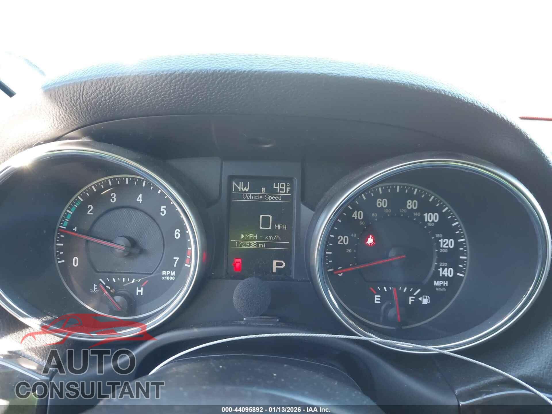 JEEP GRAND CHEROKEE 2012 - 1C4RJFAG1CC176416