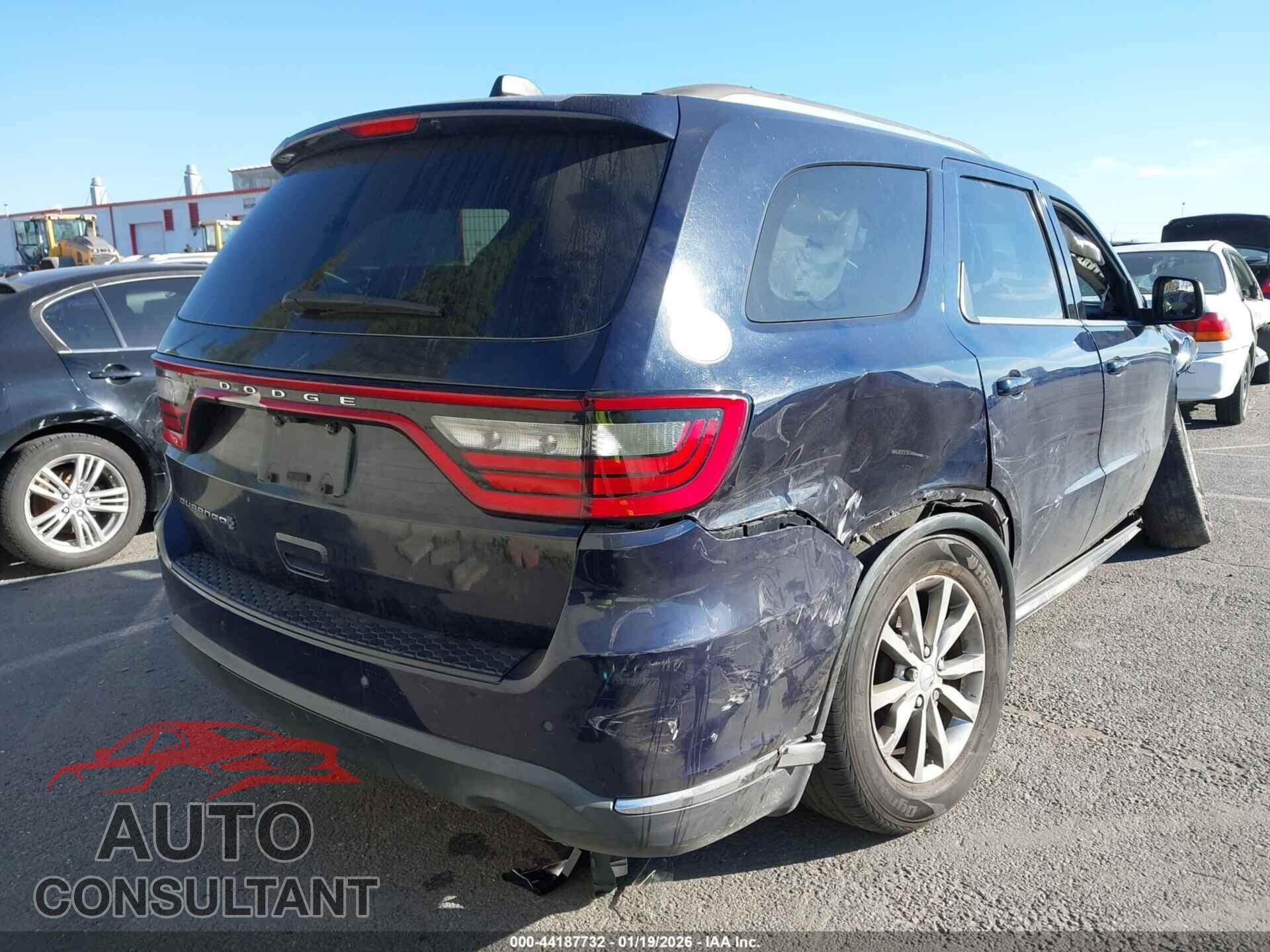 DODGE DURANGO 2018 - 1C4RDHAGXJC100712