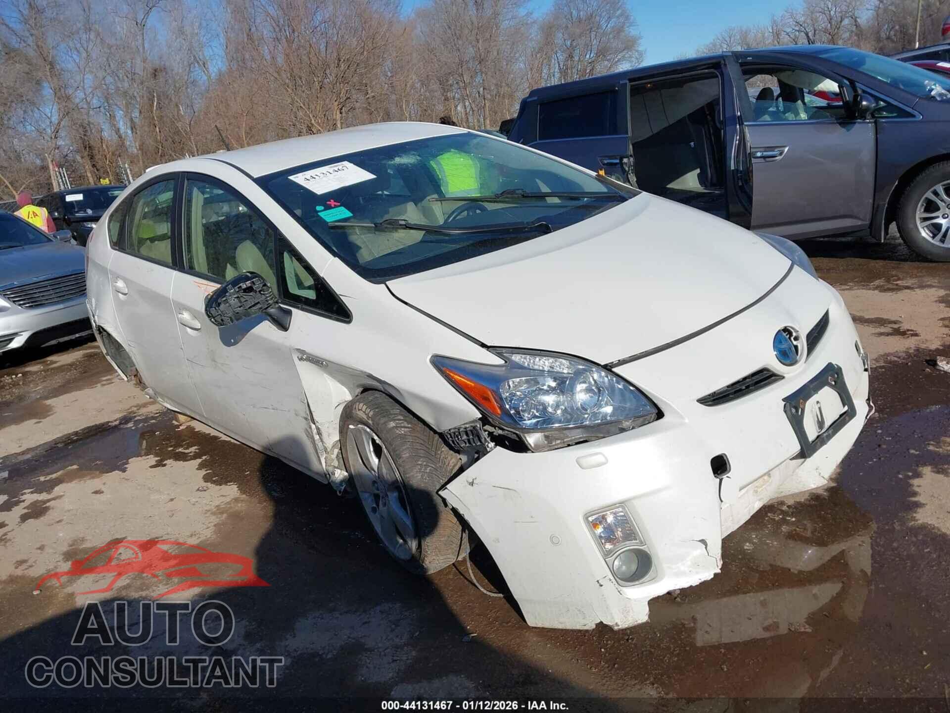 TOYOTA PRIUS 2010 - JTDKN3DU8A0125466