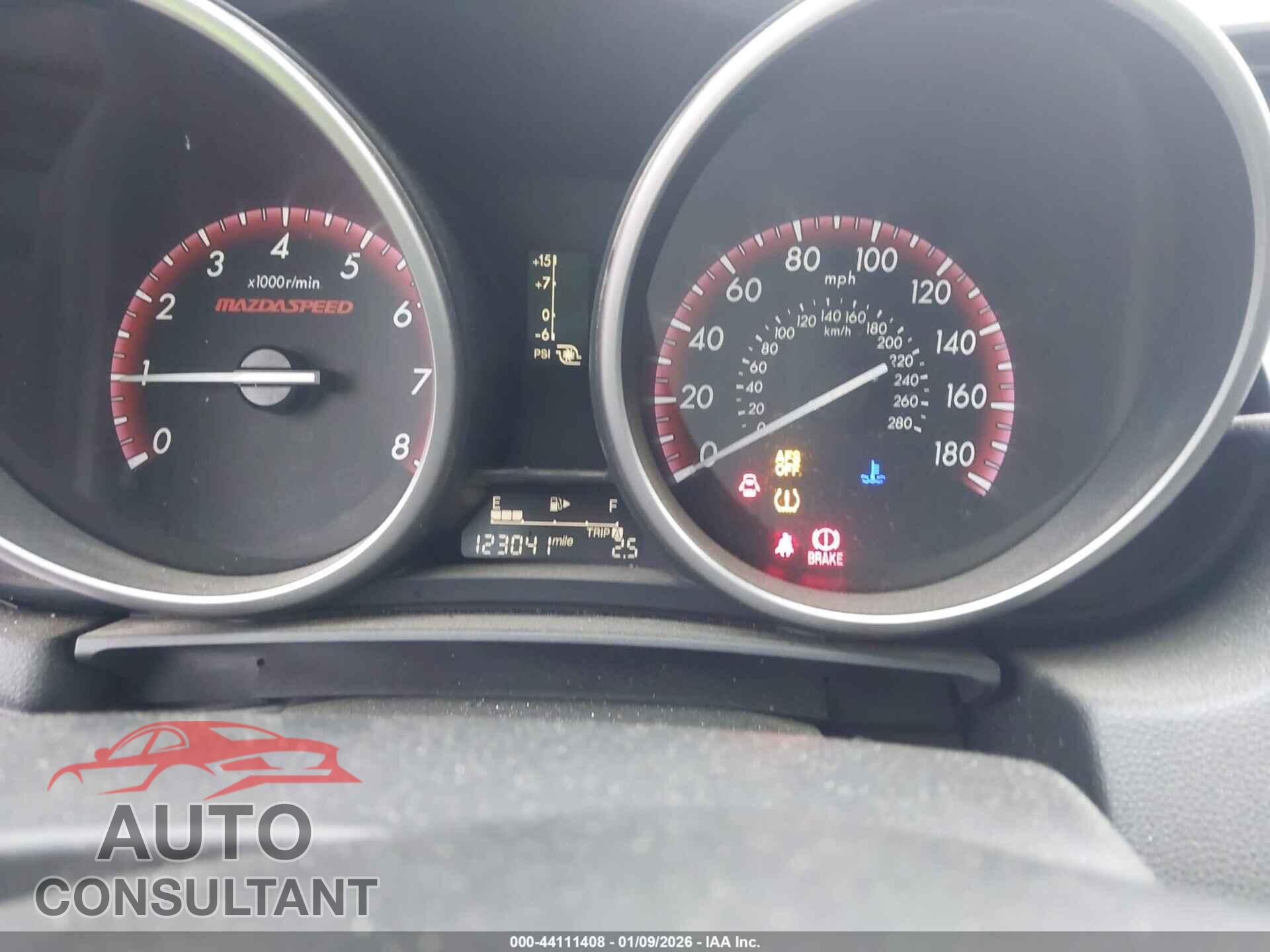 MAZDA MAZDASPEED3 2012 - JM1BL1L45C1519323