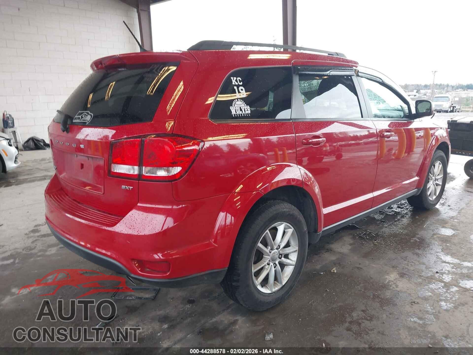 DODGE JOURNEY 2015 - 3C4PDDBG8FT526201