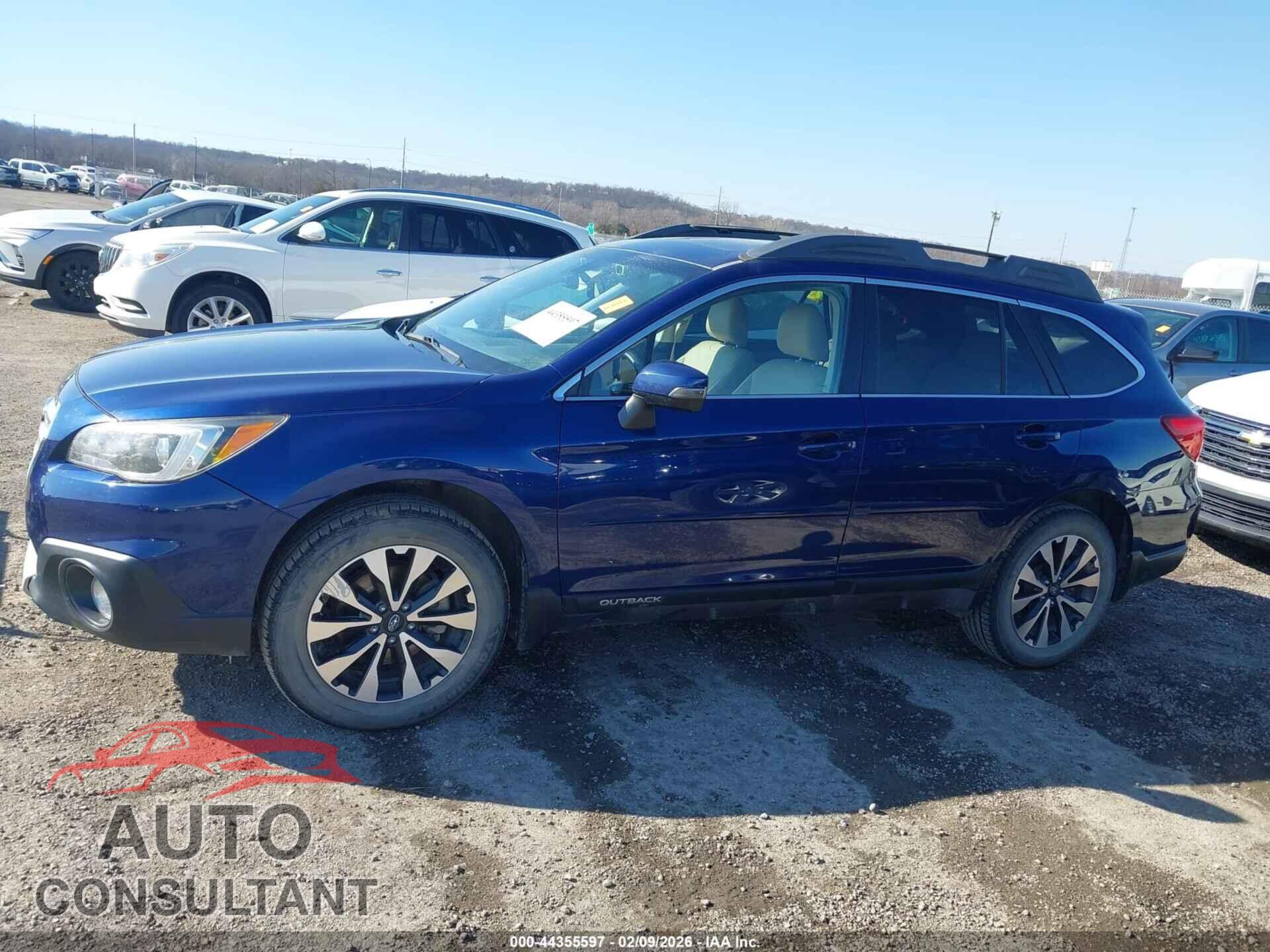 SUBARU OUTBACK 2017 - 4S4BSANC2H3316307