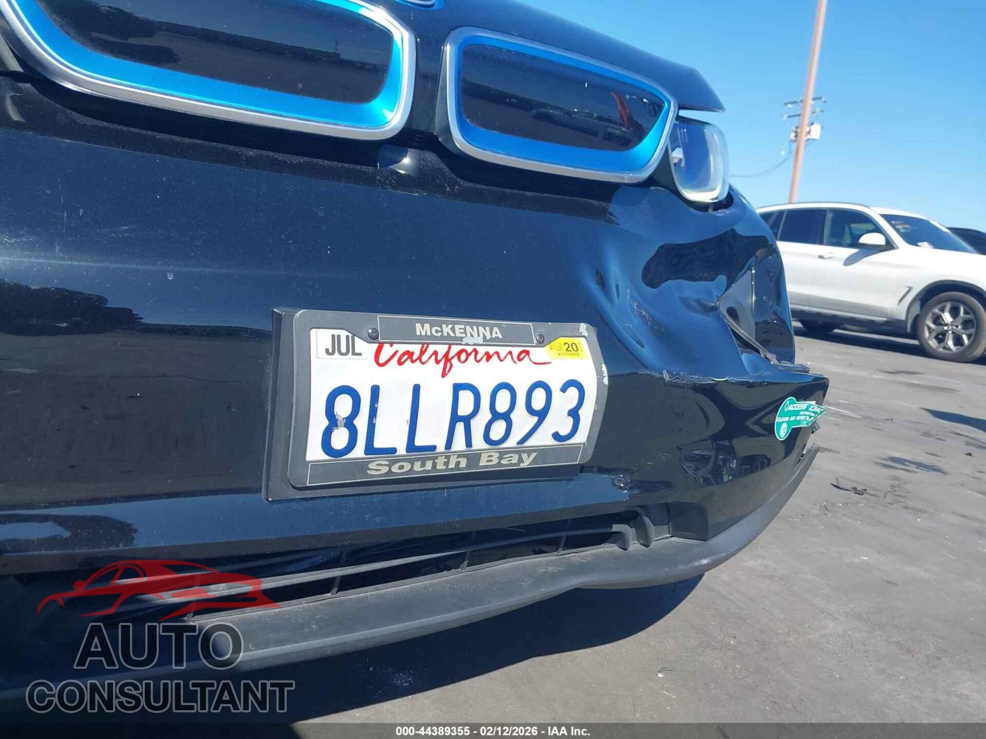 BMW I3 2016 - WBY1Z4C53GV507401