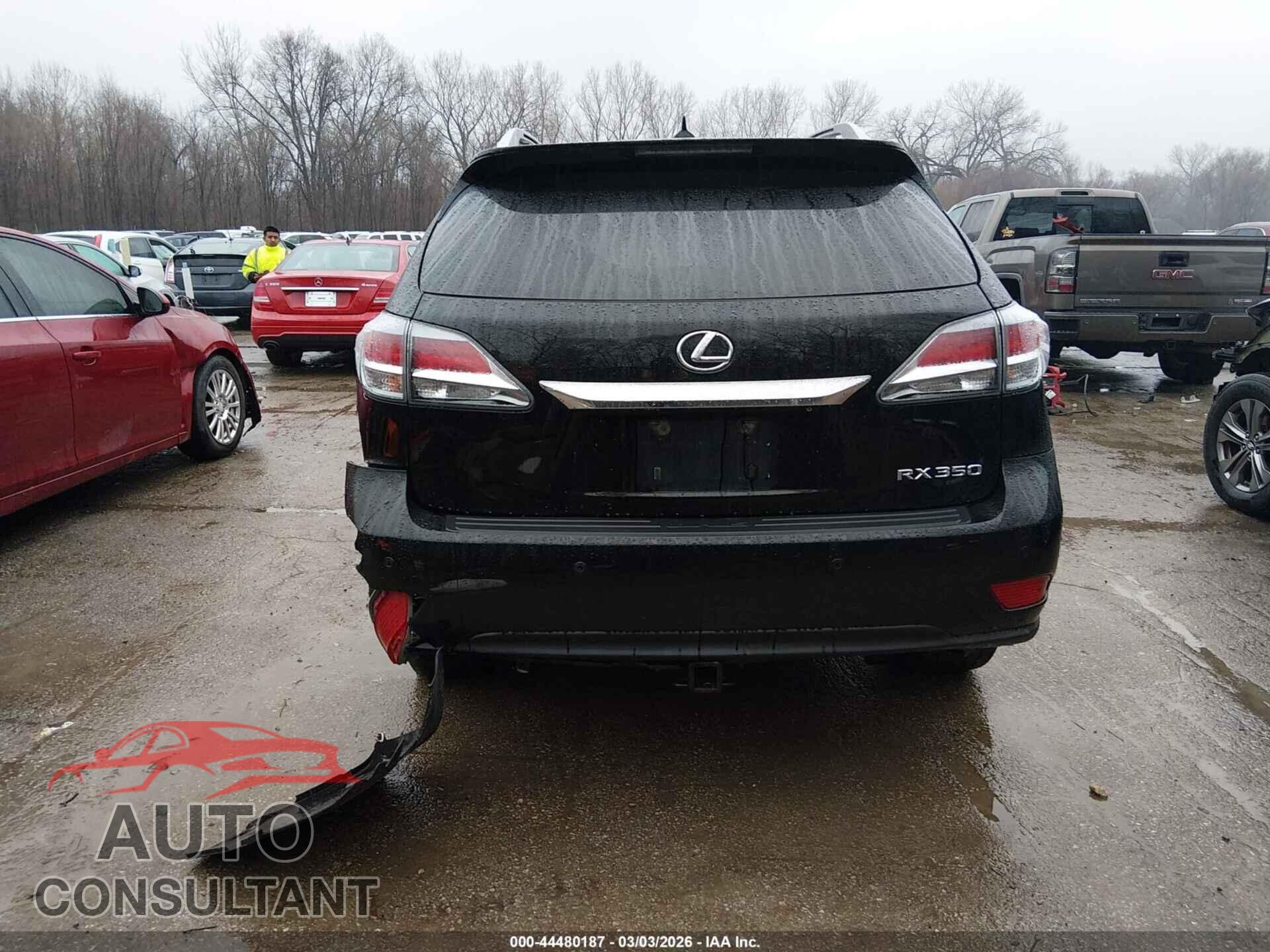 LEXUS RX 350 2013 - 2T2BK1BA2DC155607