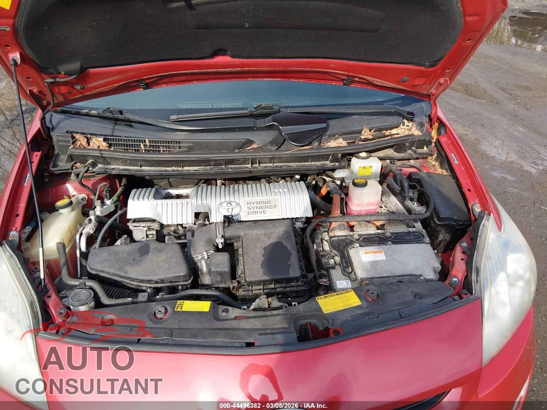 TOYOTA PRIUS 2010 - JTDKN3DU9A5201344