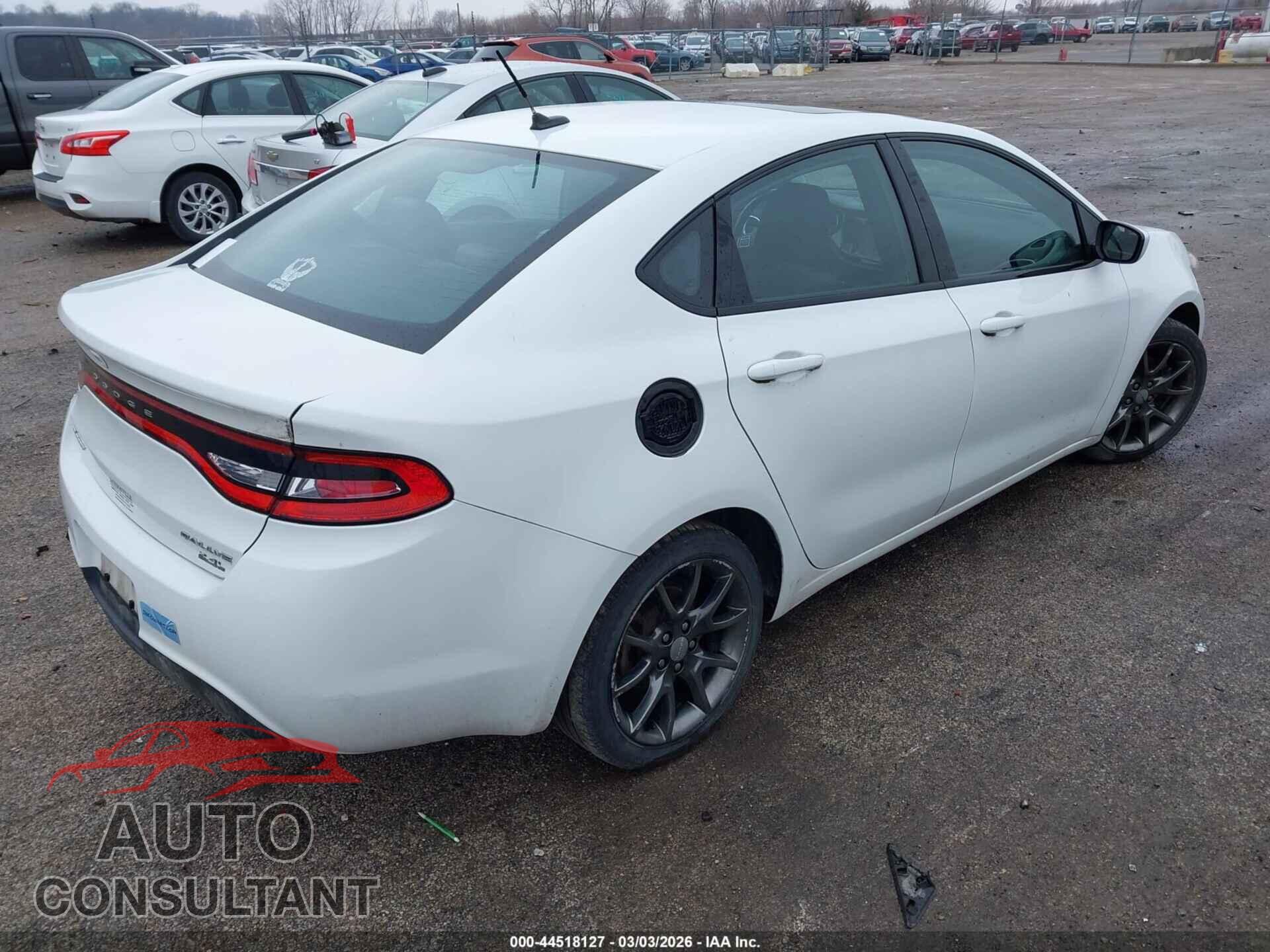 DODGE DART 2014 - 1C3CDFBB5ED668559