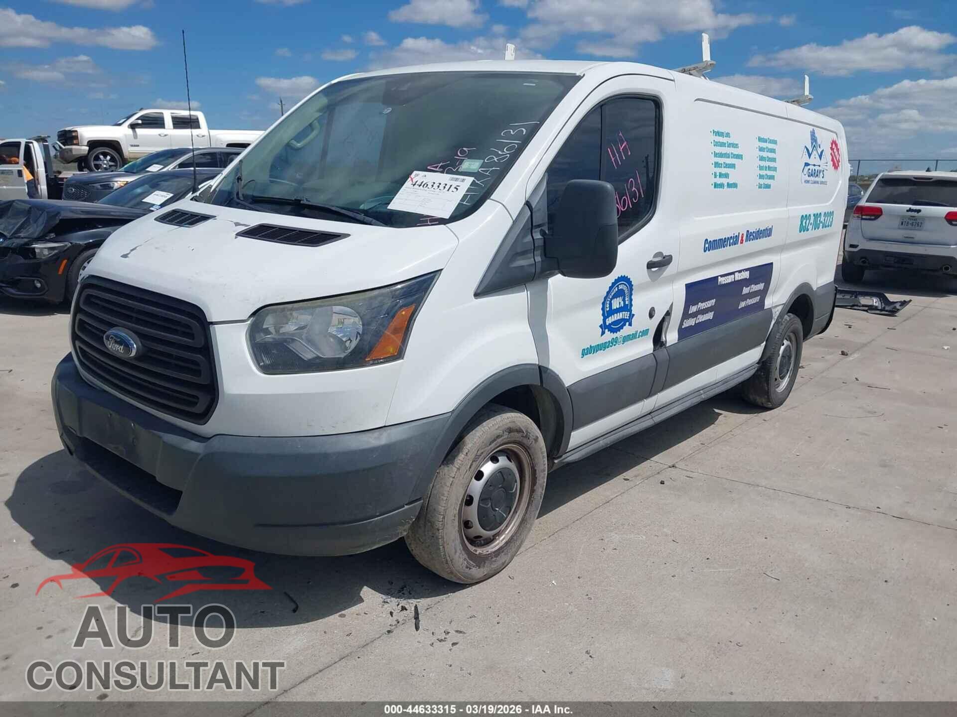 FORD TRANSIT-250 2017 - 1FTYR1ZM8HKA86131
