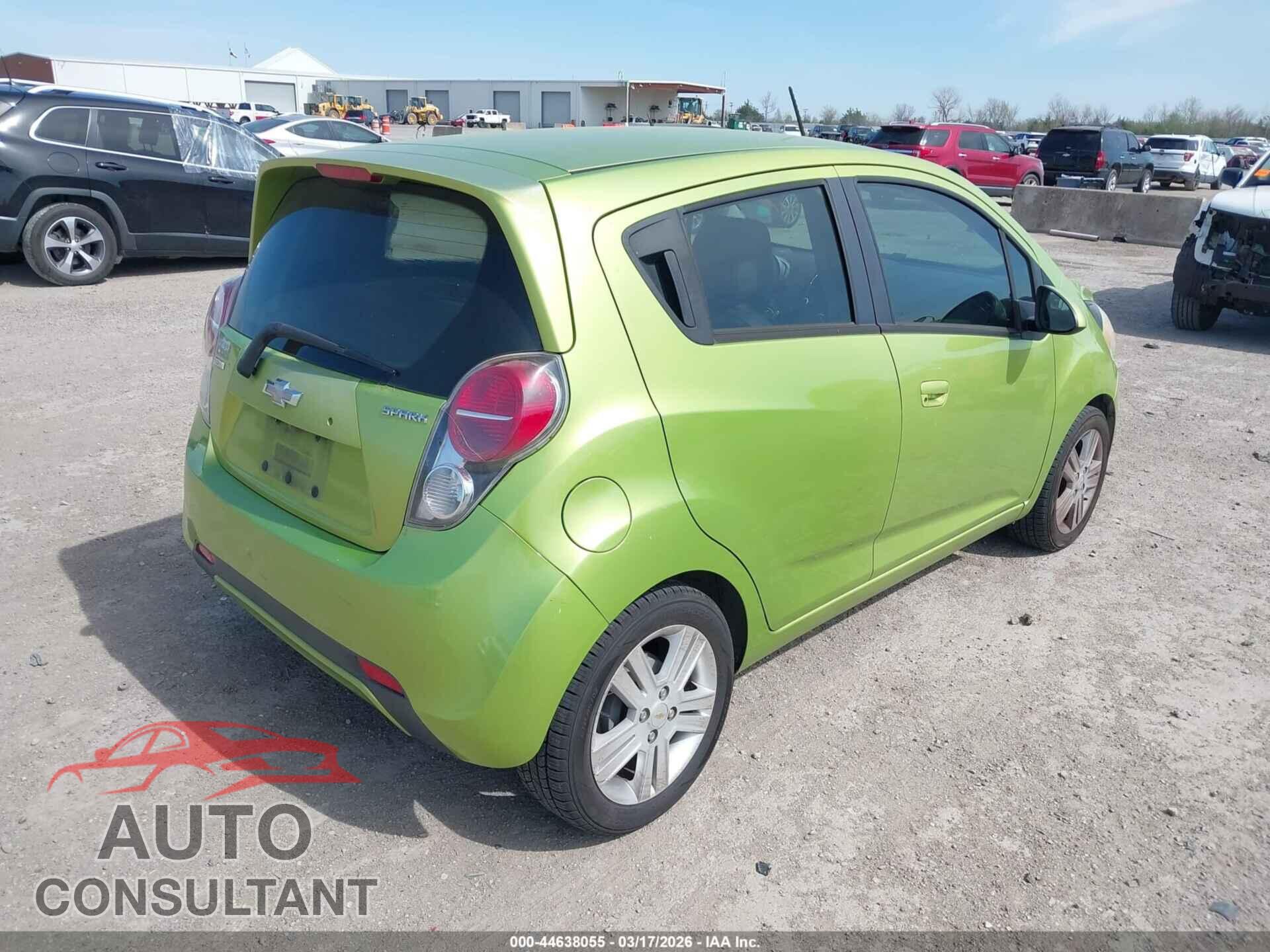 CHEVROLET SPARK 2013 - KL8CB6S90DC500534