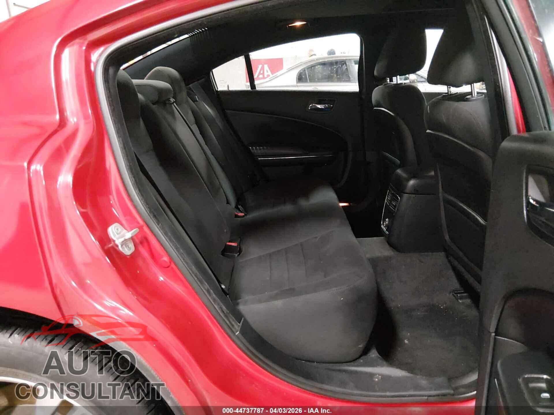 DODGE CHARGER 2012 - 2C3CDXJG9CH284500