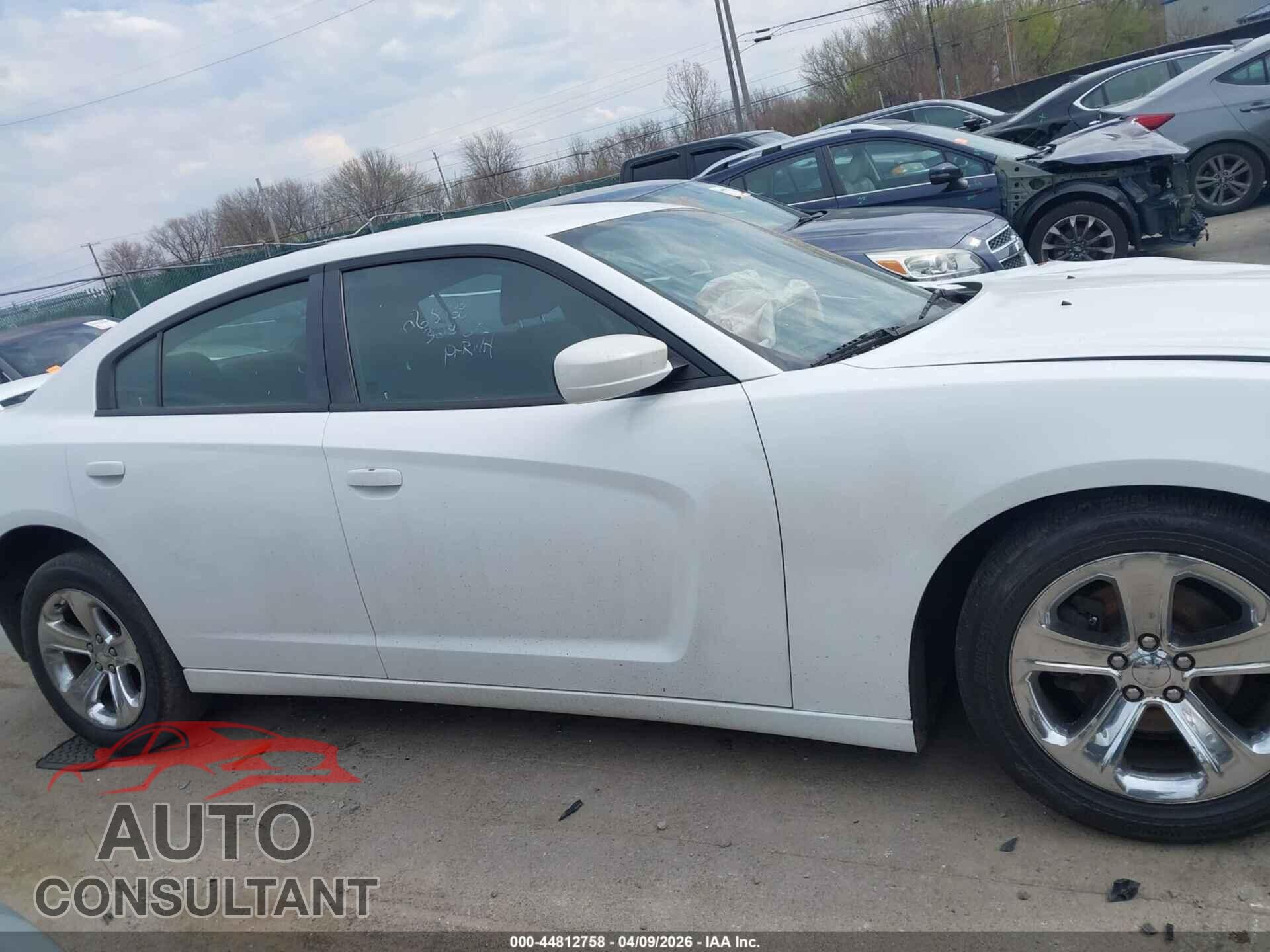 DODGE CHARGER 2012 - 2C3CDXBG7CH215464