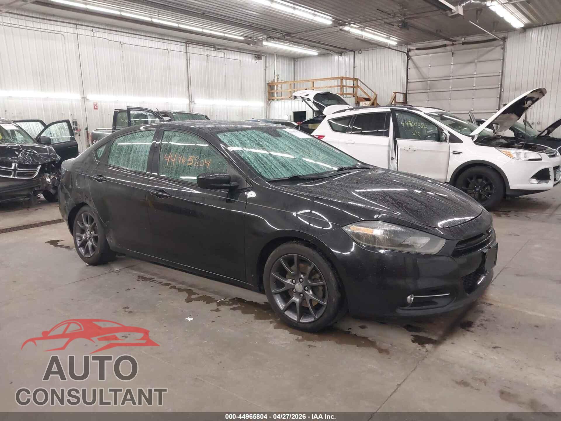 DODGE DART 2016 - 1C3CDFFA7GD791557