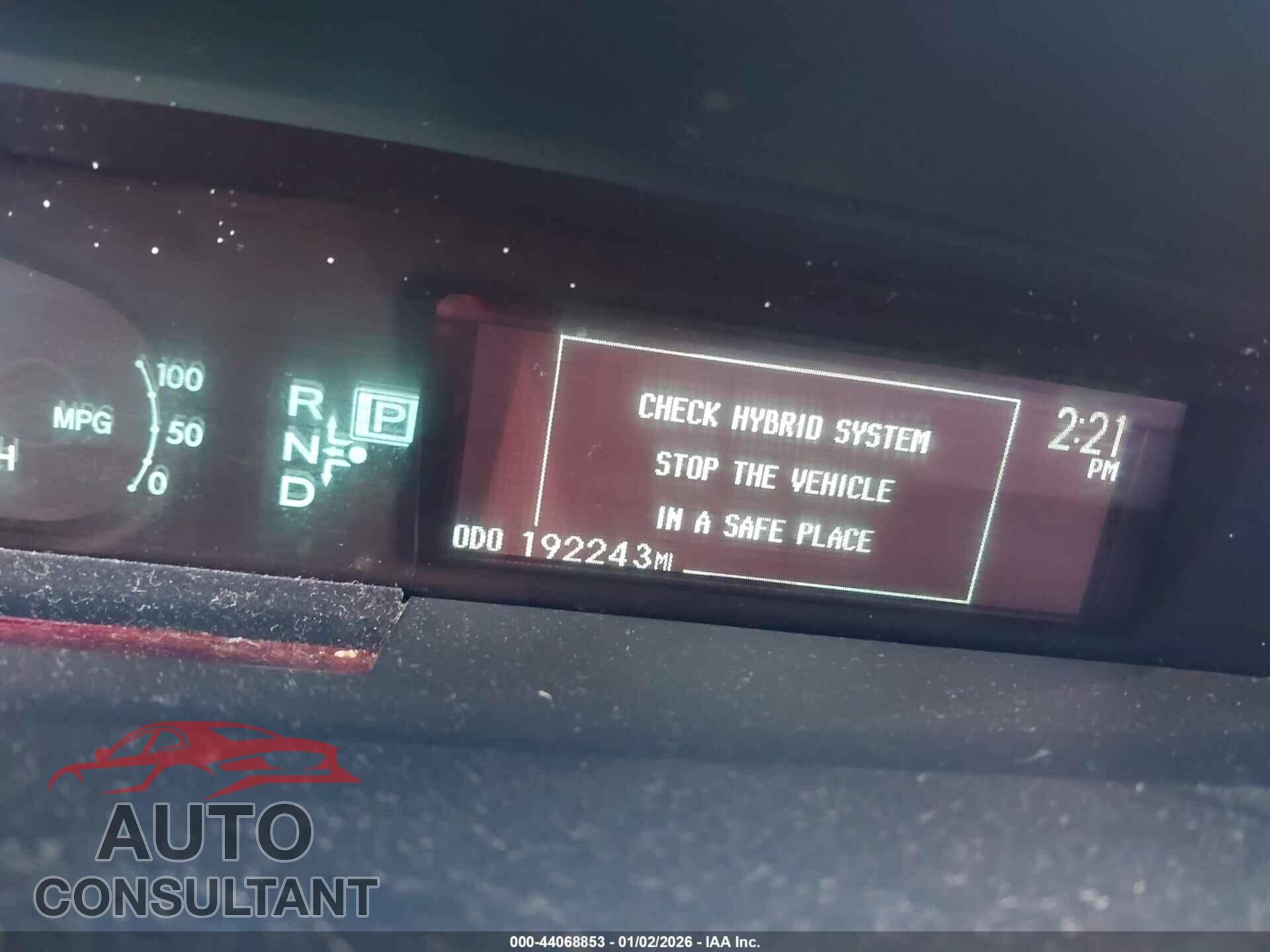TOYOTA PRIUS 2014 - JTDKN3DU4E1753847