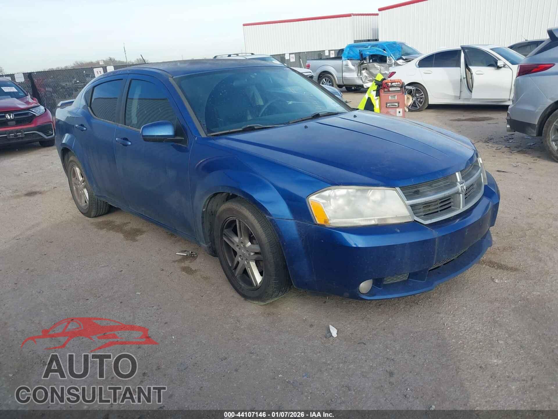 DODGE AVENGER 2010 - 1B3CC5FB4AN170040