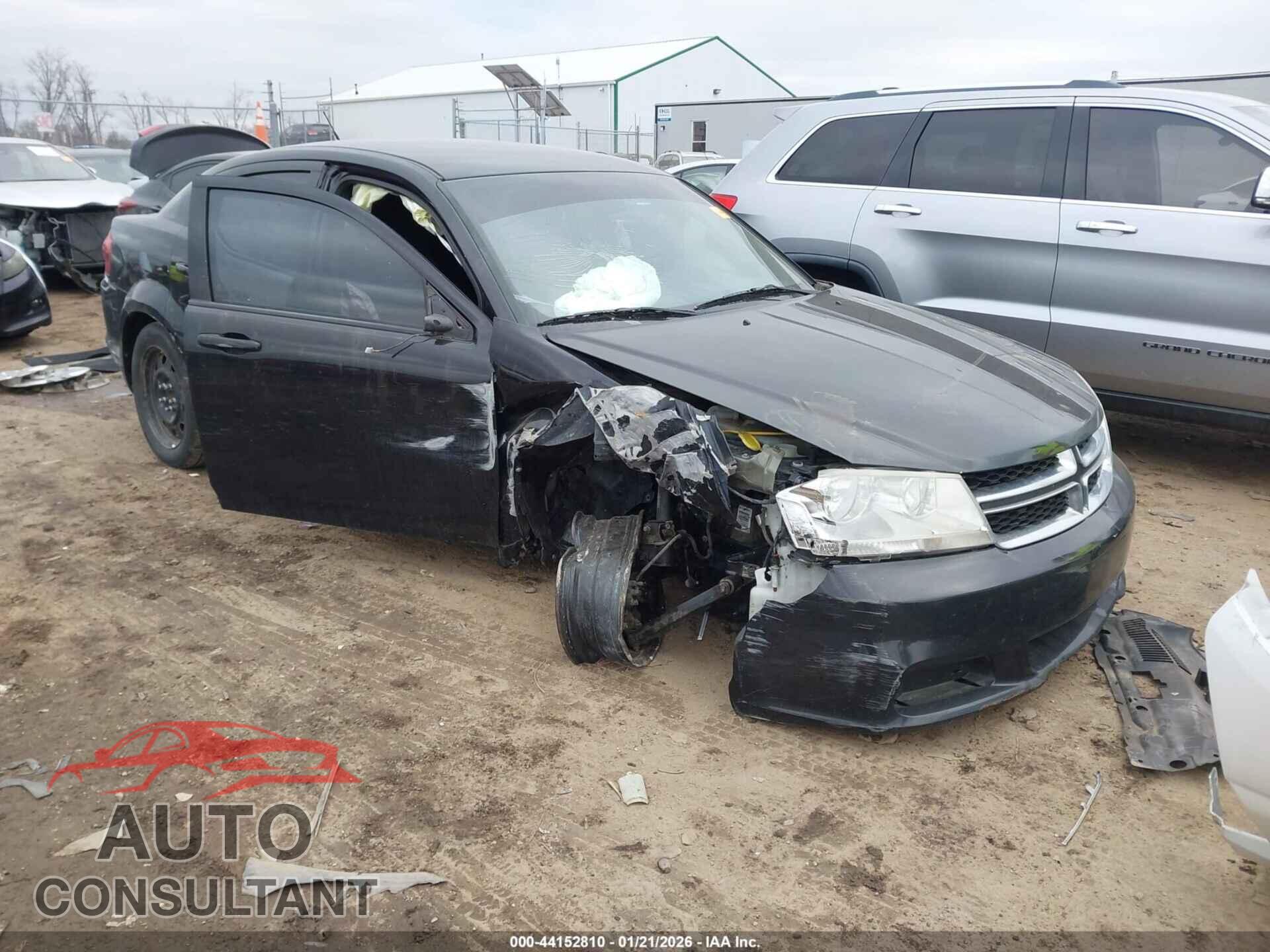 DODGE AVENGER 2013 - 1C3CDZAB3DN618013