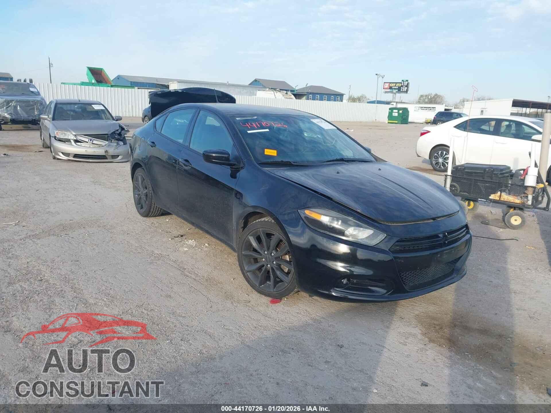 DODGE DART 2016 - 1C3CDFBB0GD740223