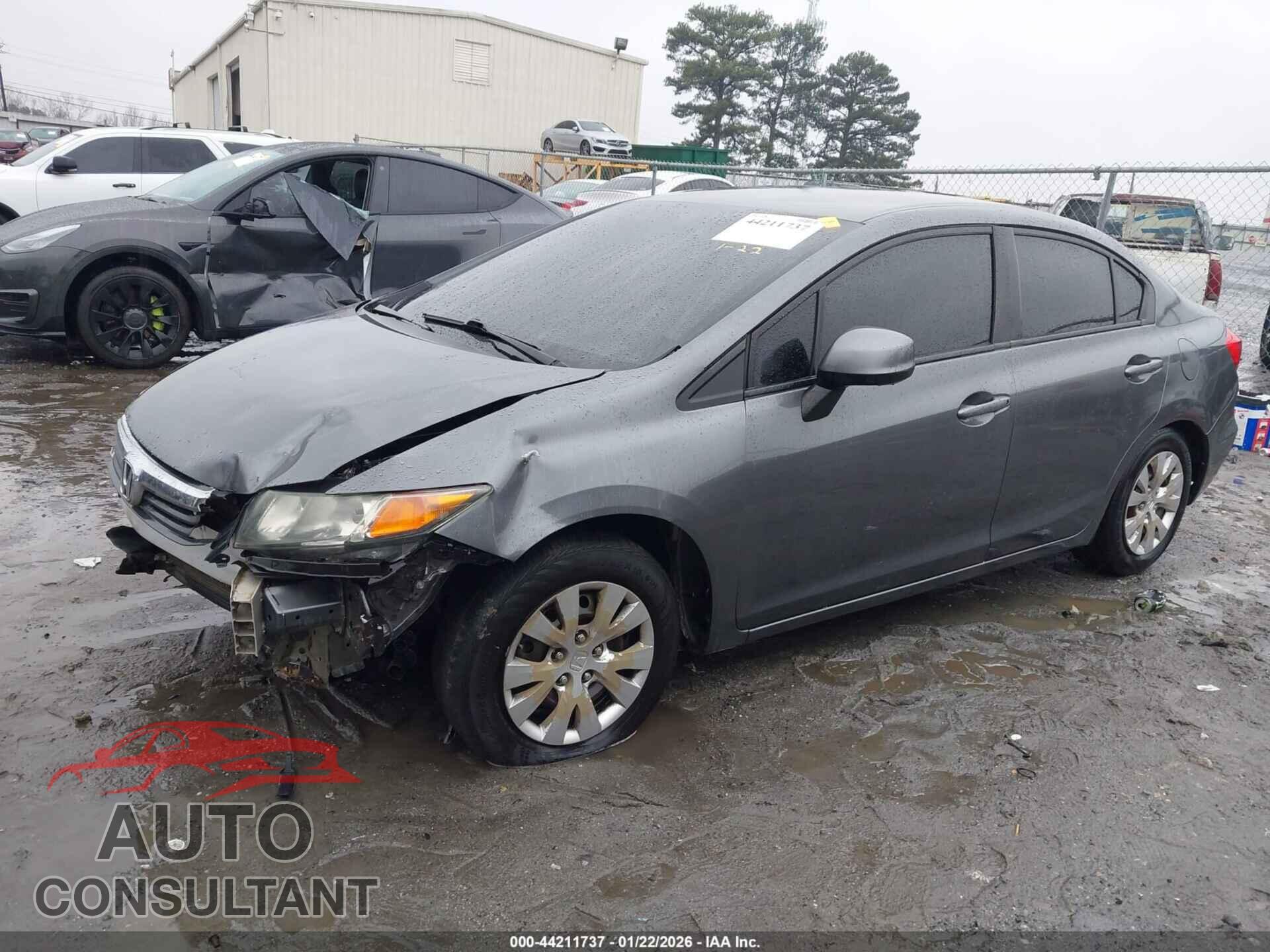 HONDA CIVIC 2012 - 19XFB2F56CE093041