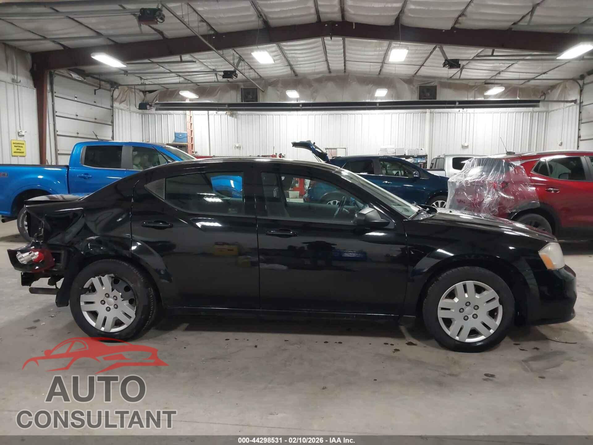 DODGE AVENGER 2013 - 1C3CDZAB1DN652614