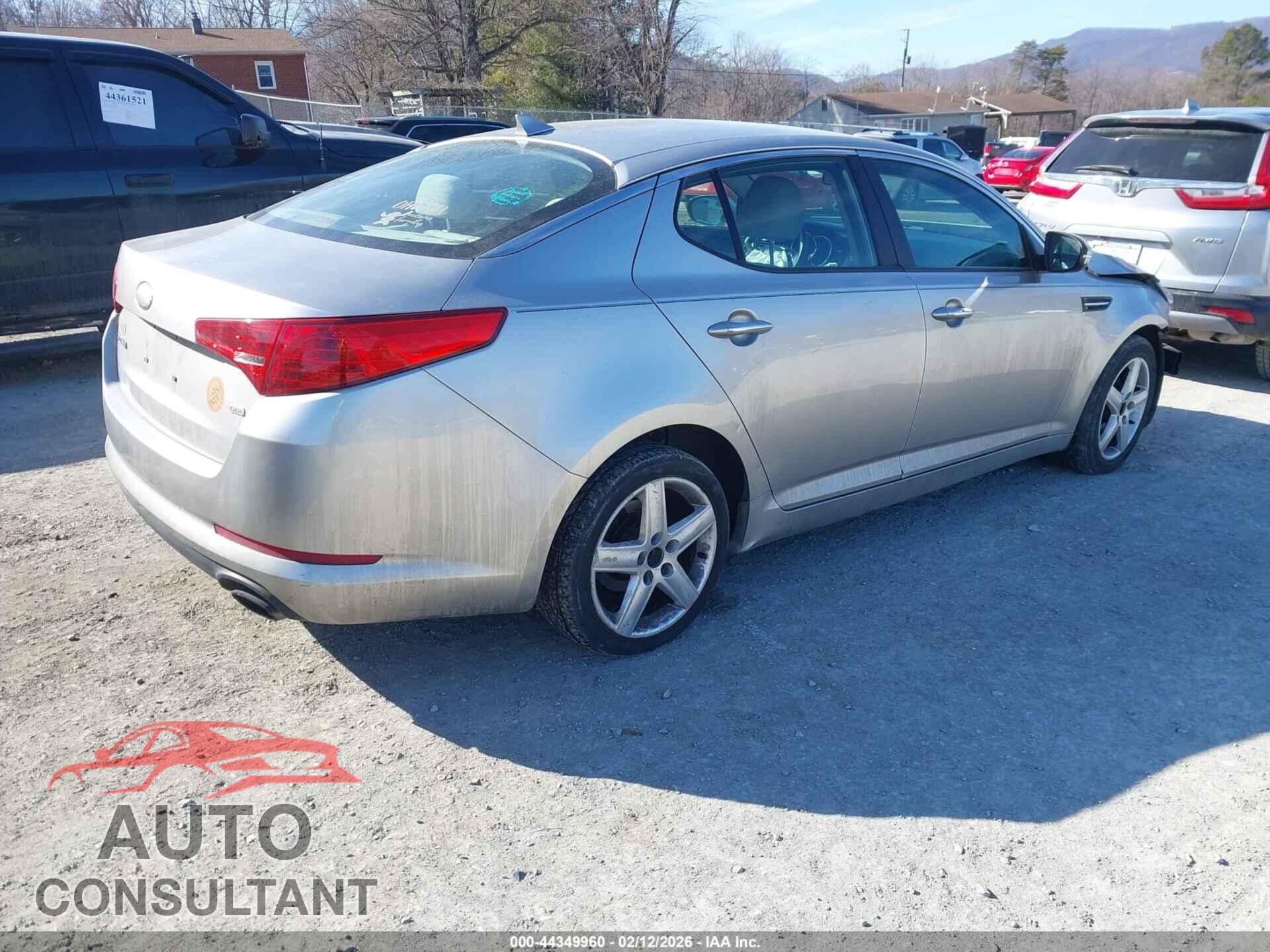 KIA OPTIMA 2013 - KNAGM4A72D5387937