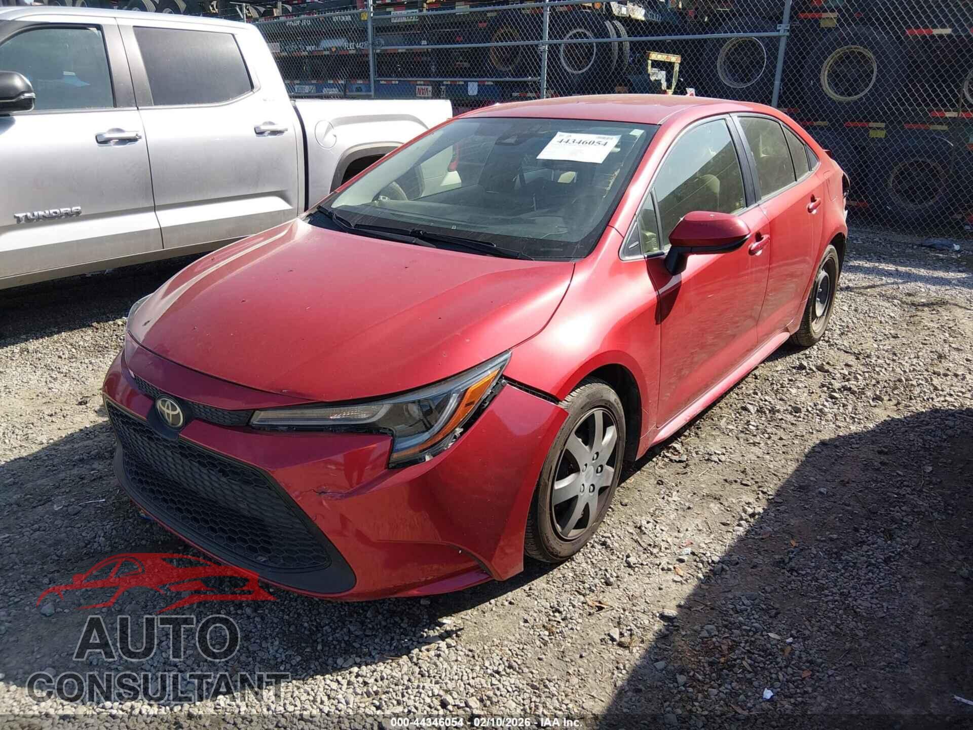 TOYOTA COROLLA 2020 - JTDEPRAE2LJ010205