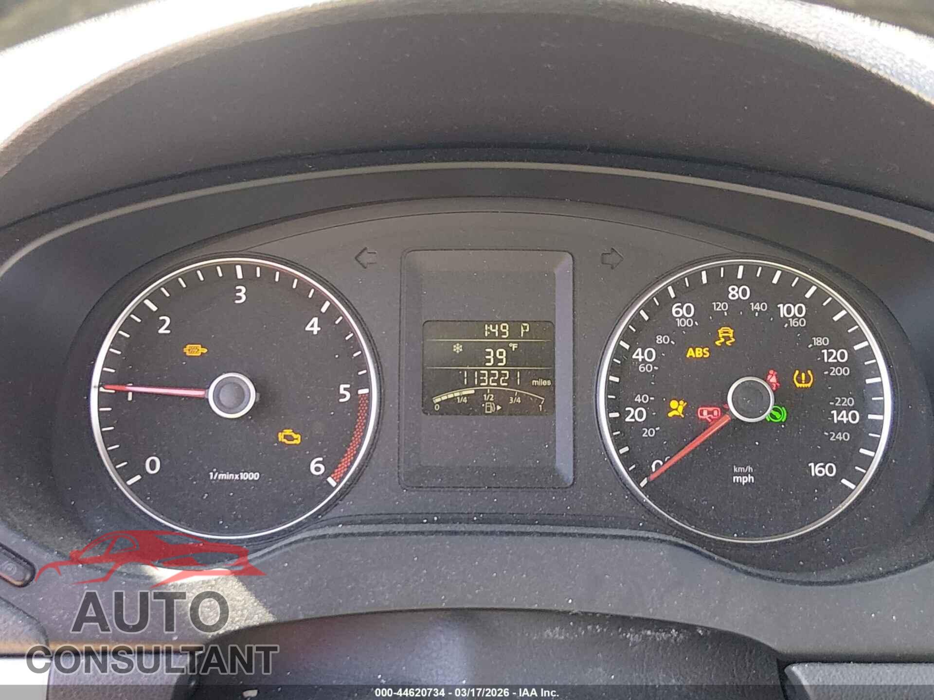 VOLKSWAGEN JETTA 2012 - 3VWLL7AJ7CM072123